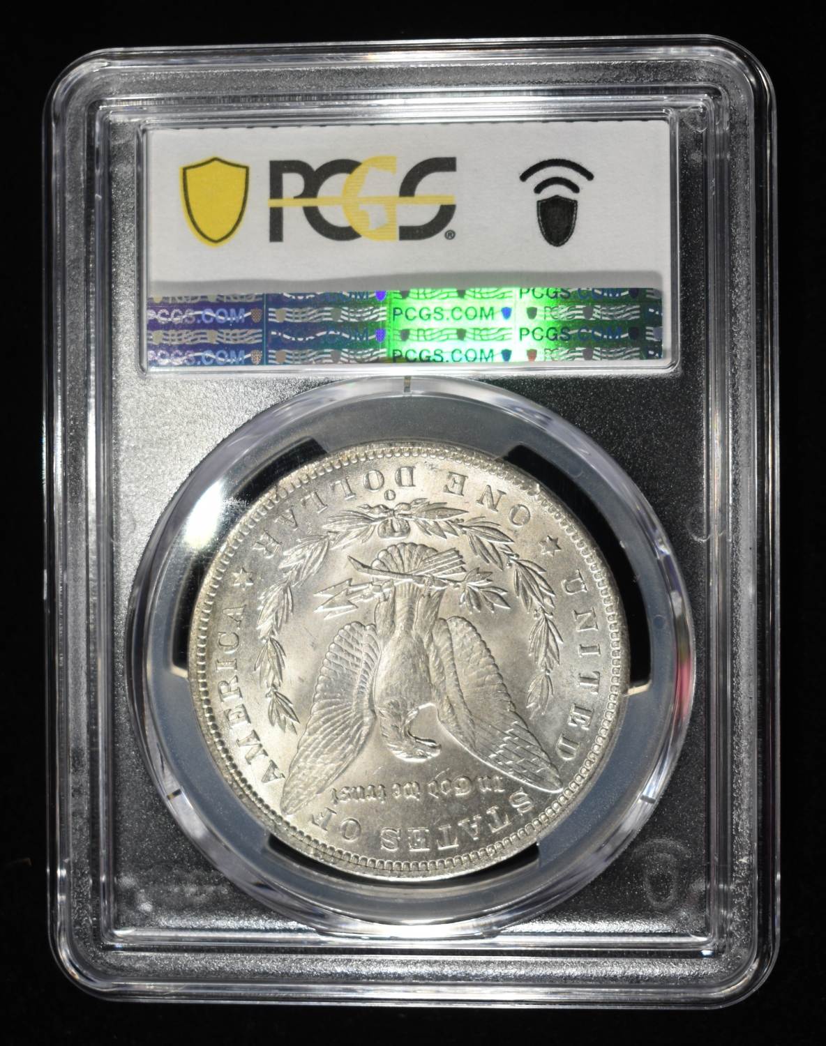 1885-O MORGAN DOLLAR PCGS MS-63