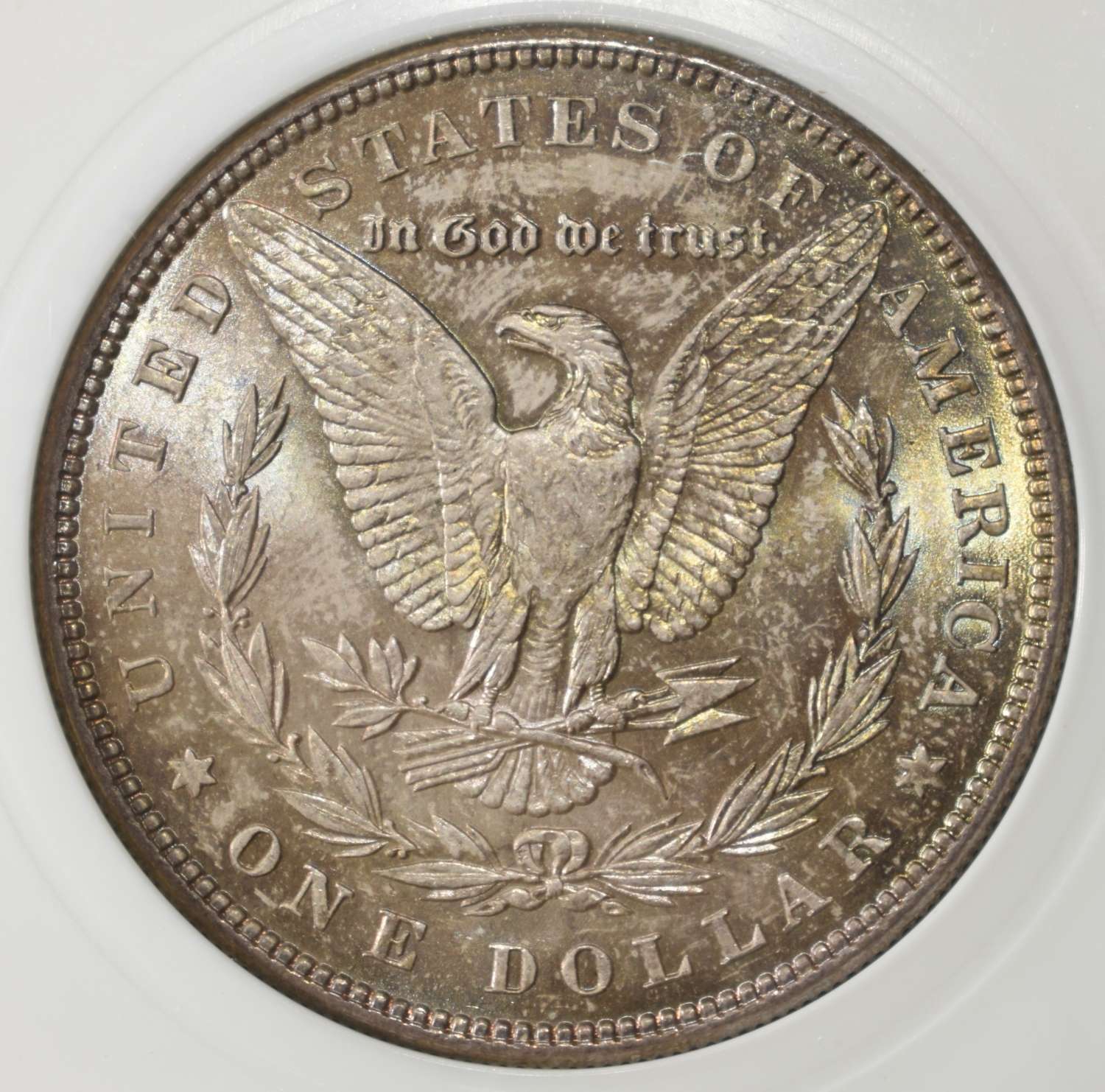 1886 MORGAN DOLLAR PCI SUPERB GEM BU