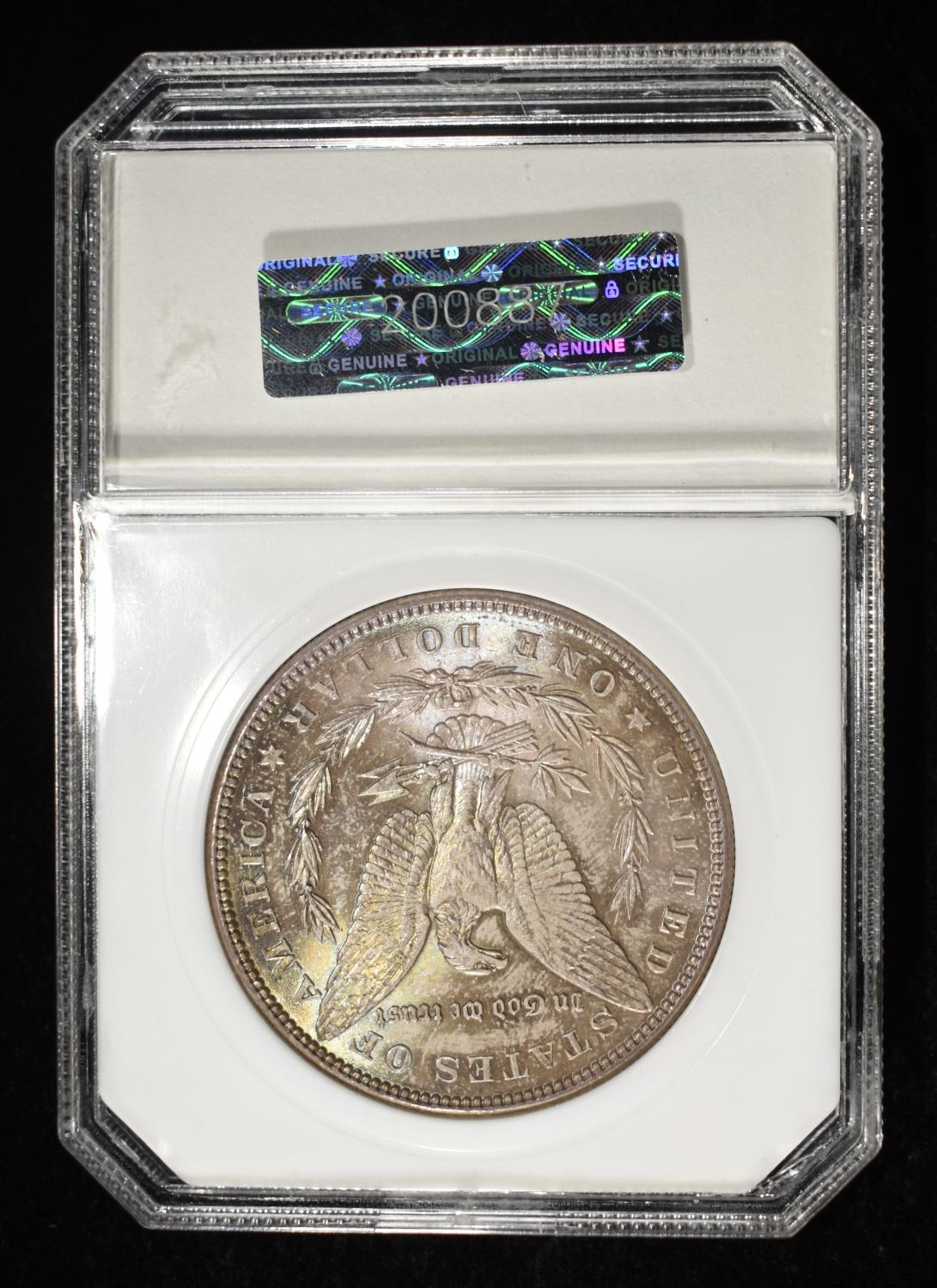 1886 MORGAN DOLLAR PCI SUPERB GEM BU