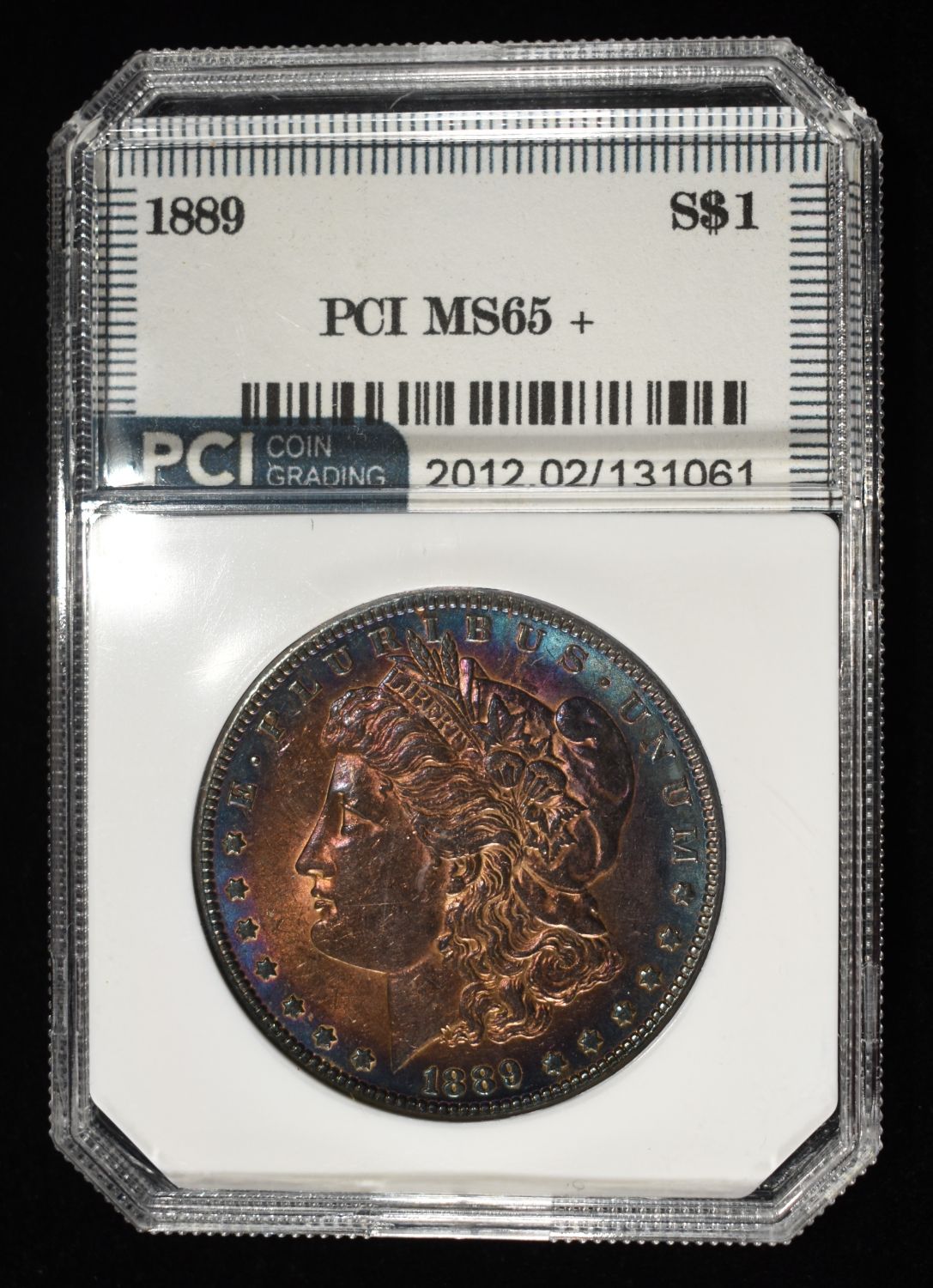 1889 MORGAN DOLLAR PCI GEM BU