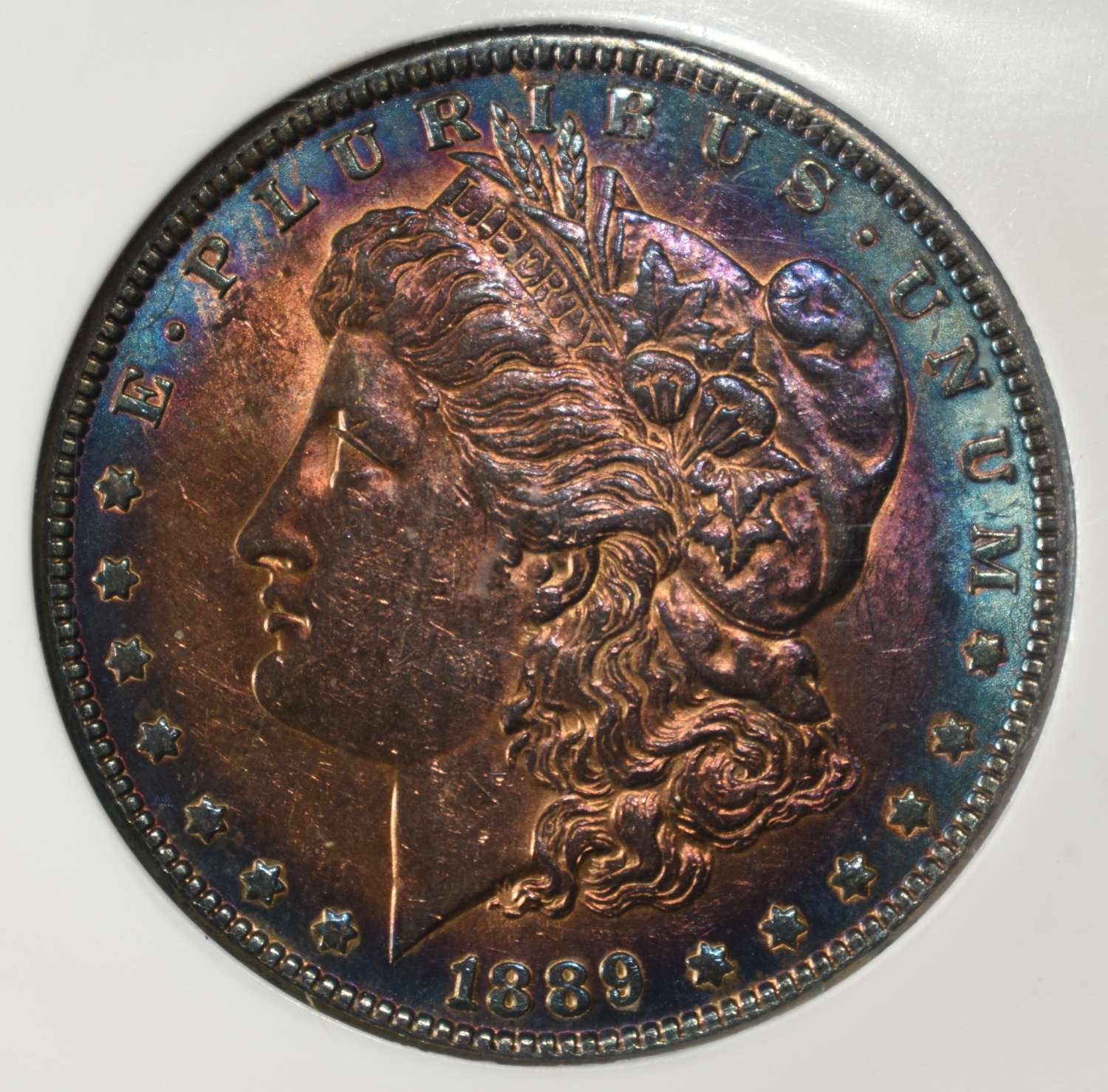 1889 MORGAN DOLLAR PCI GEM BU