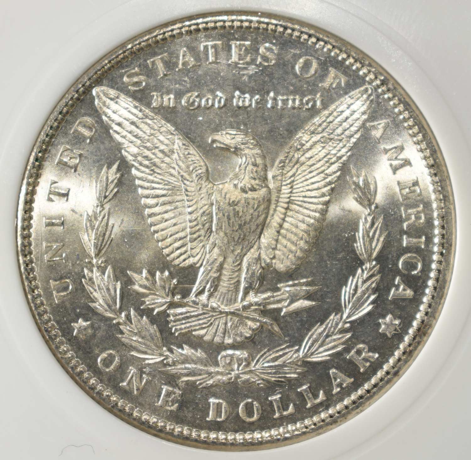 1890 MORGAN DOLLAR PCI CH/GEM BU PL