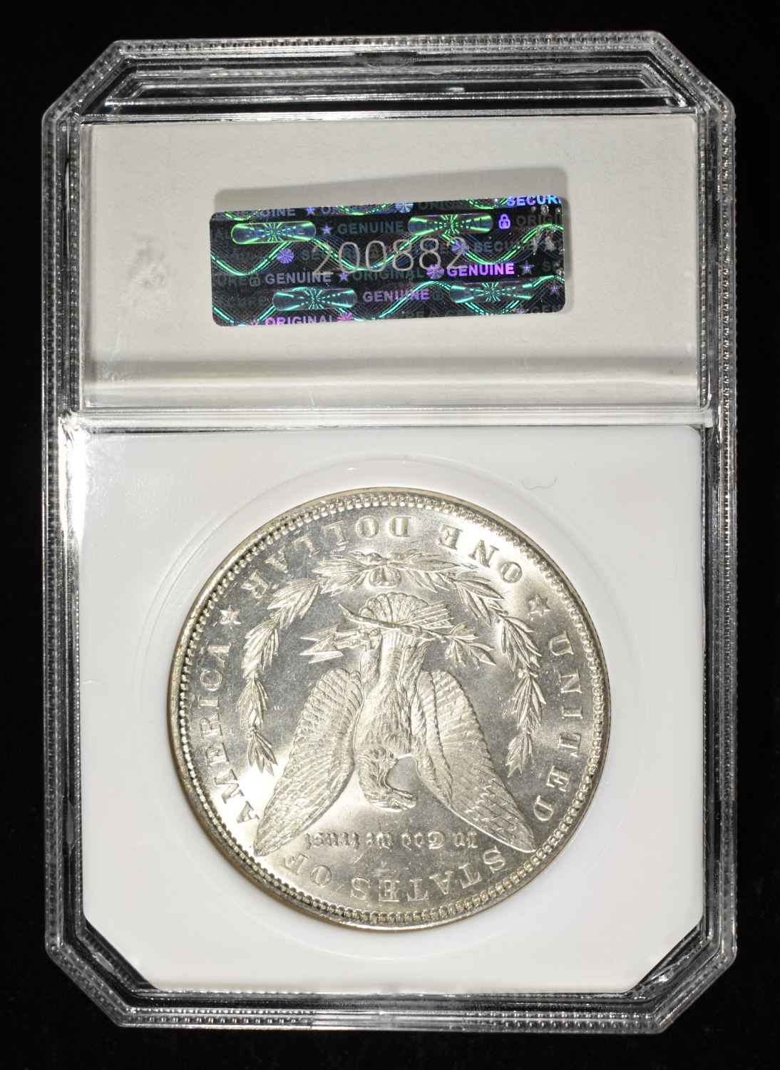 1890 MORGAN DOLLAR PCI CH/GEM BU PL