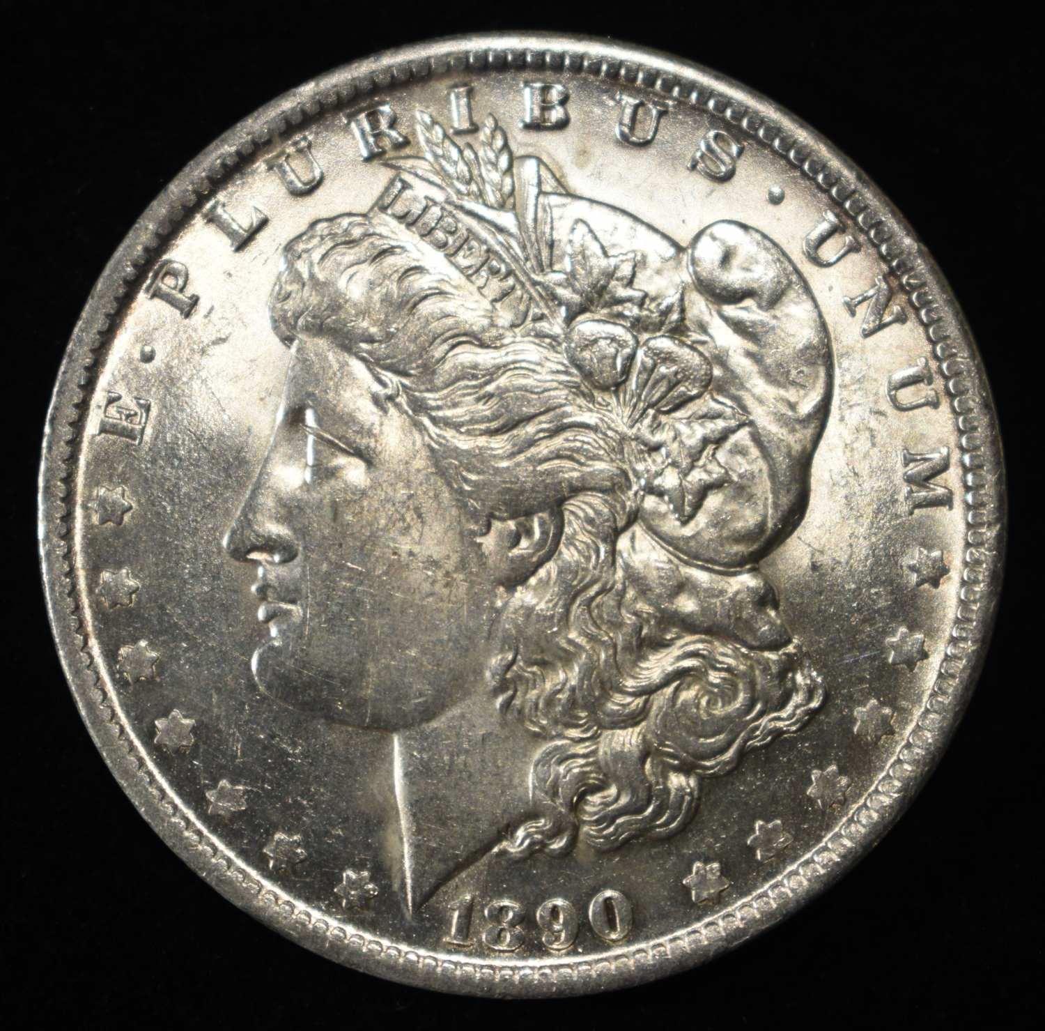 1890-O MORGAN DOLLAR BU