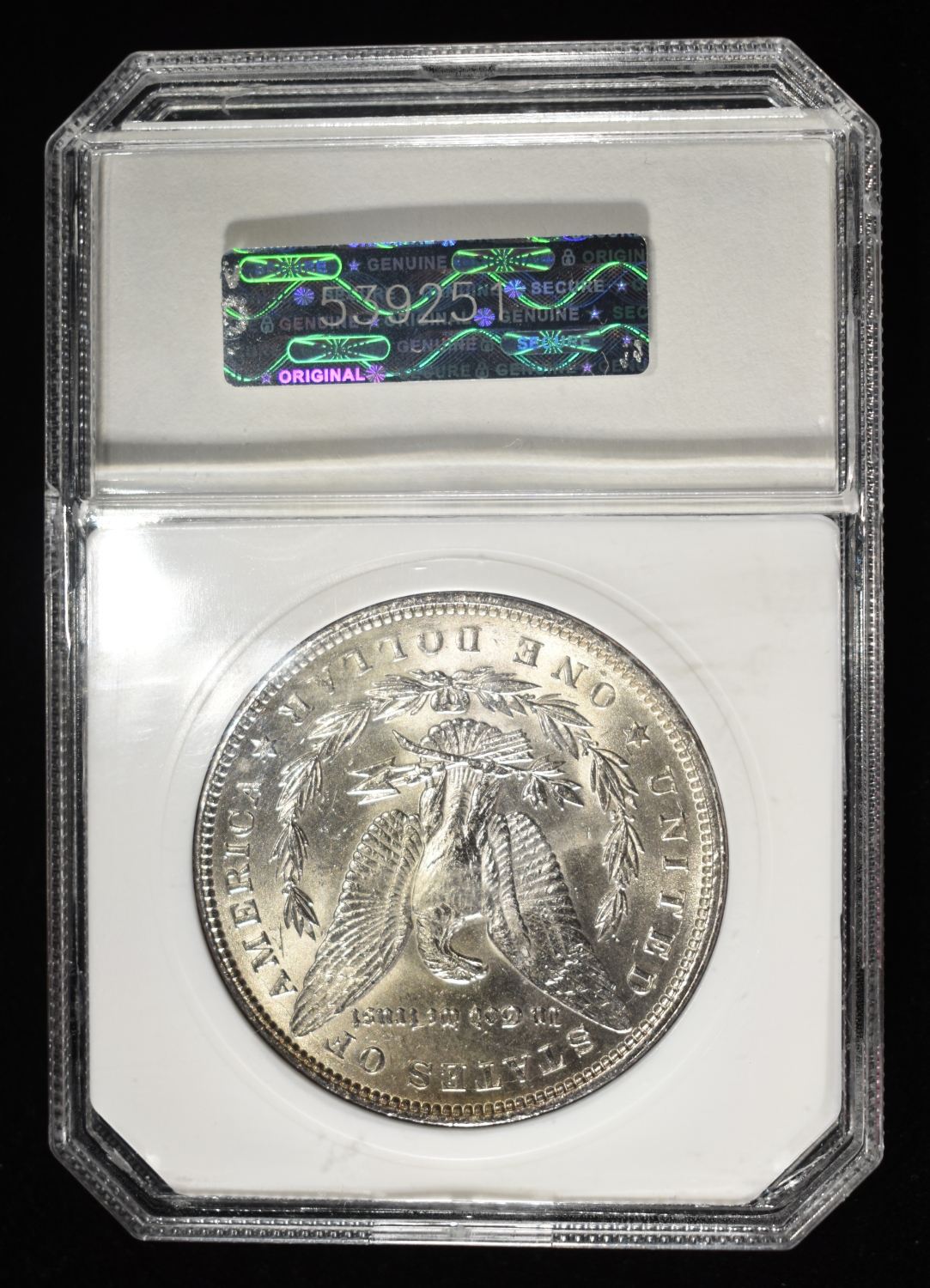 1891 MORGAN DOLLAR PCI GEM BU