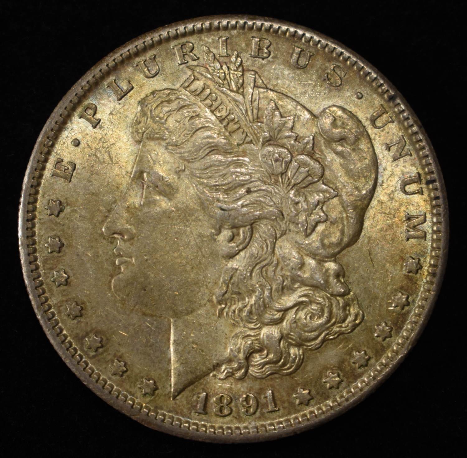 1891-S MORGAN DOLLAR LOVELY ORIG UNC