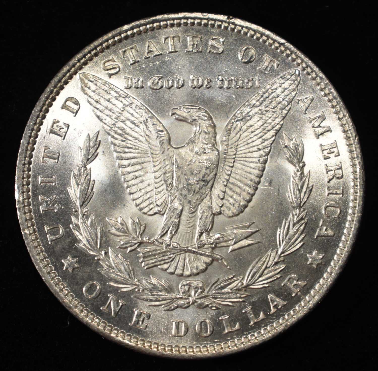 1893 MORGAN DOLLAR GEM BU