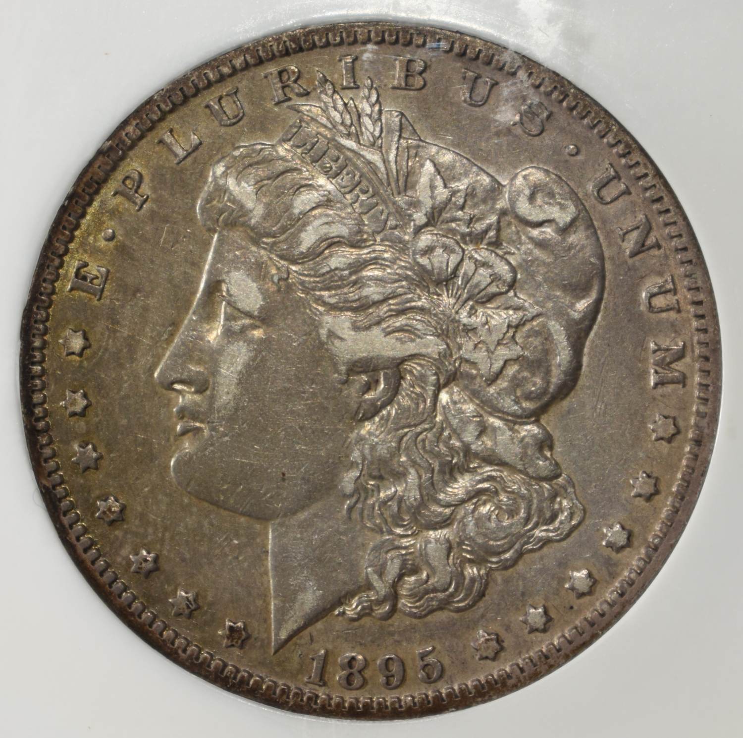 1895-O MORGAN DOLLAR PCI AU/BU