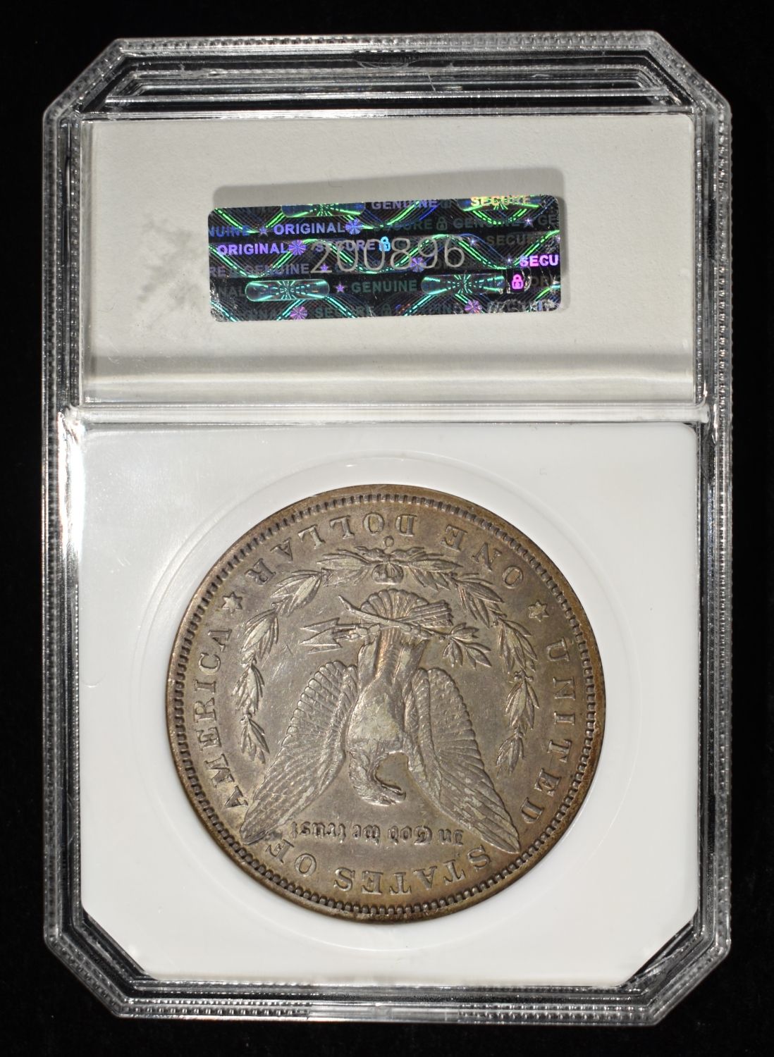 1895-O MORGAN DOLLAR PCI AU/BU