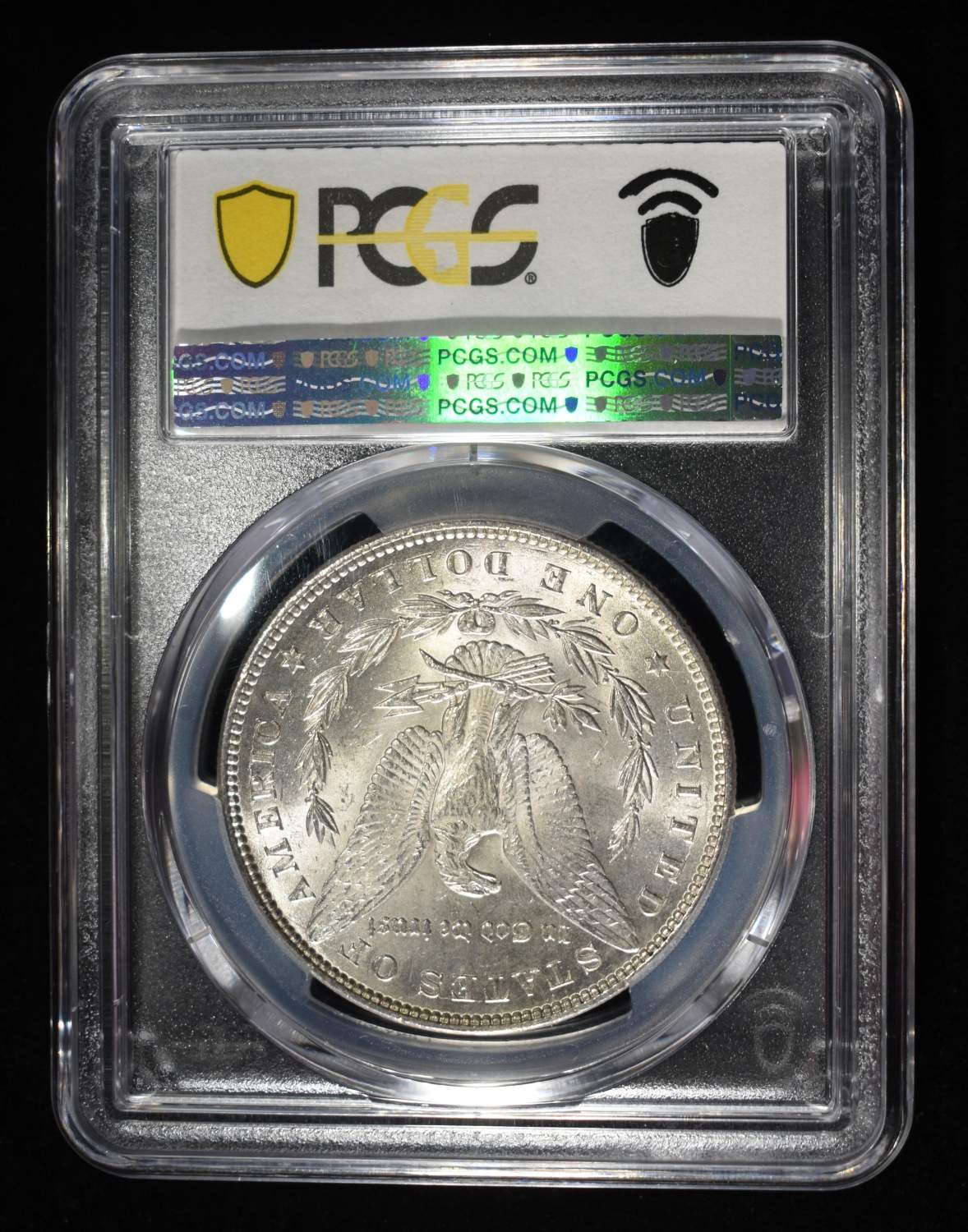 1896 MORGAN DOLLAR PCGS MS62