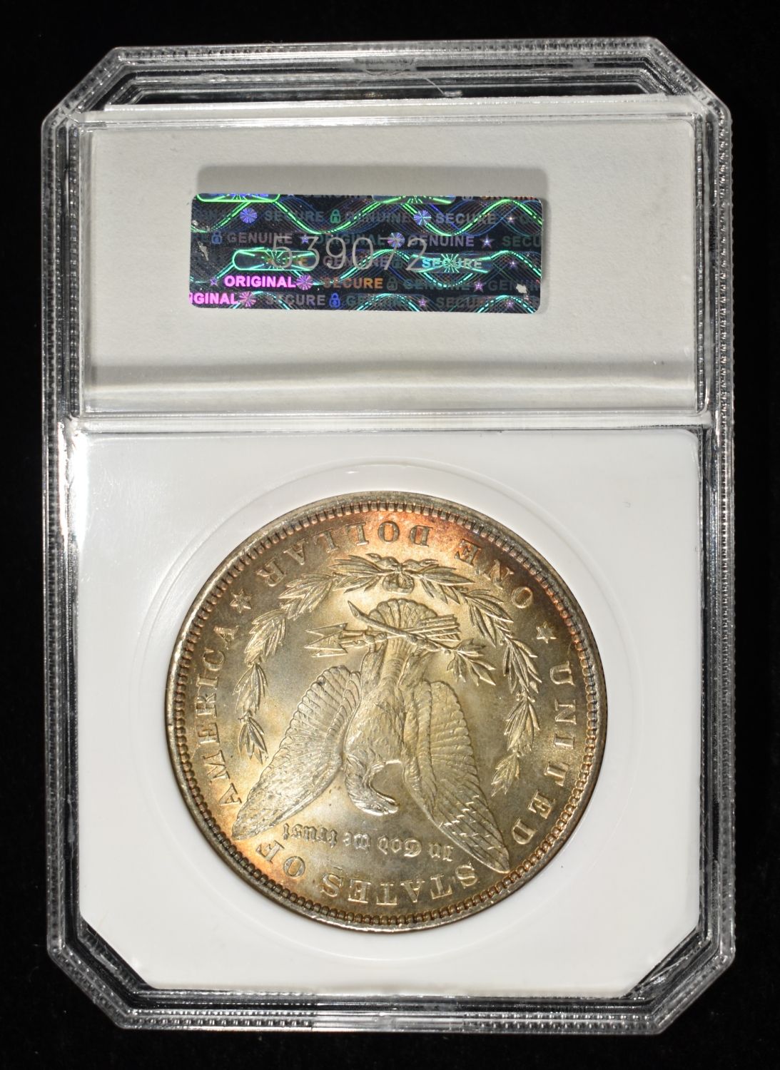 1897 MORGAN DOLLAR PCI SUPERB GEM+ BU