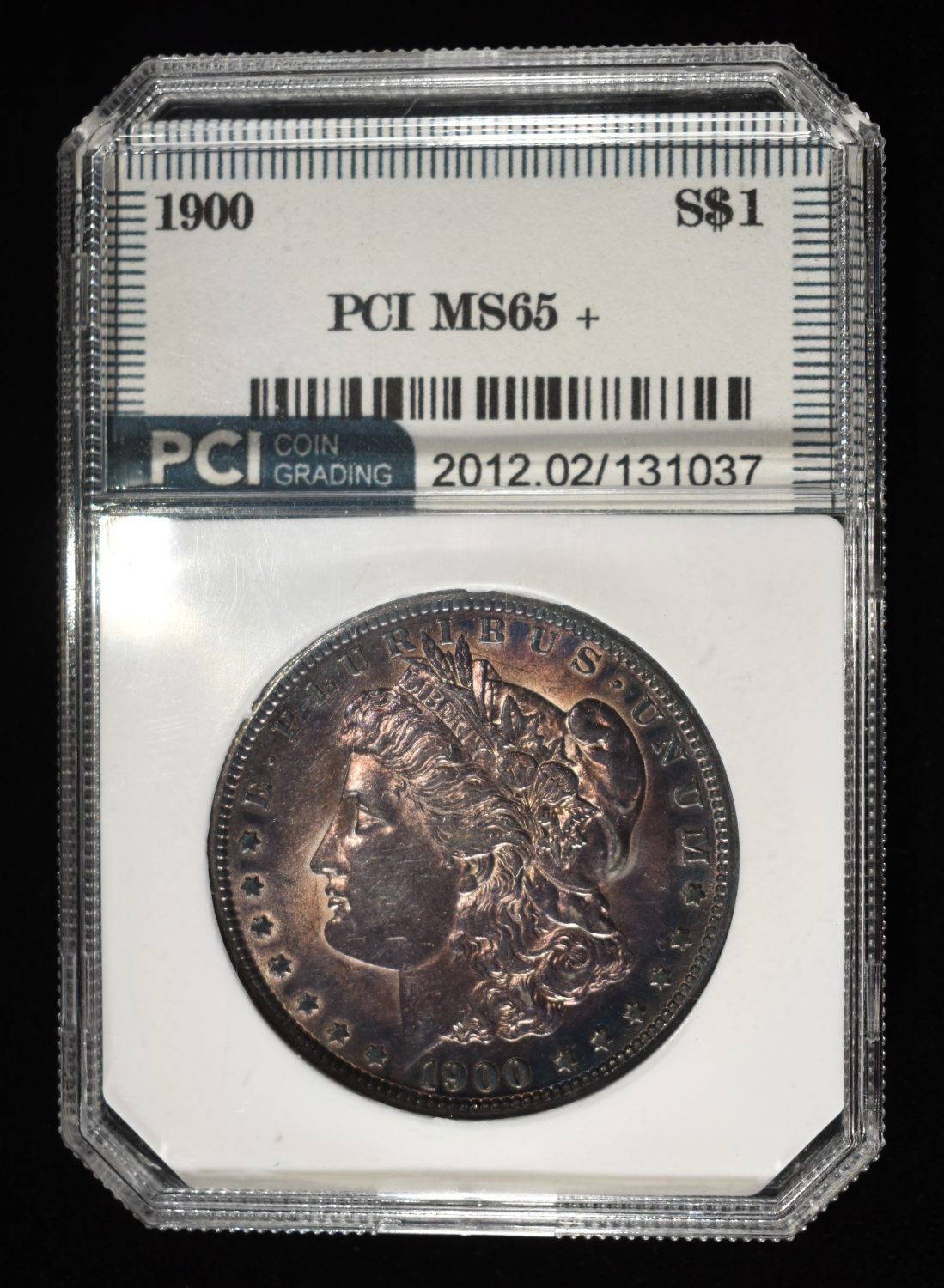 1900 MORGAN DOLLAR PCI GEM BU