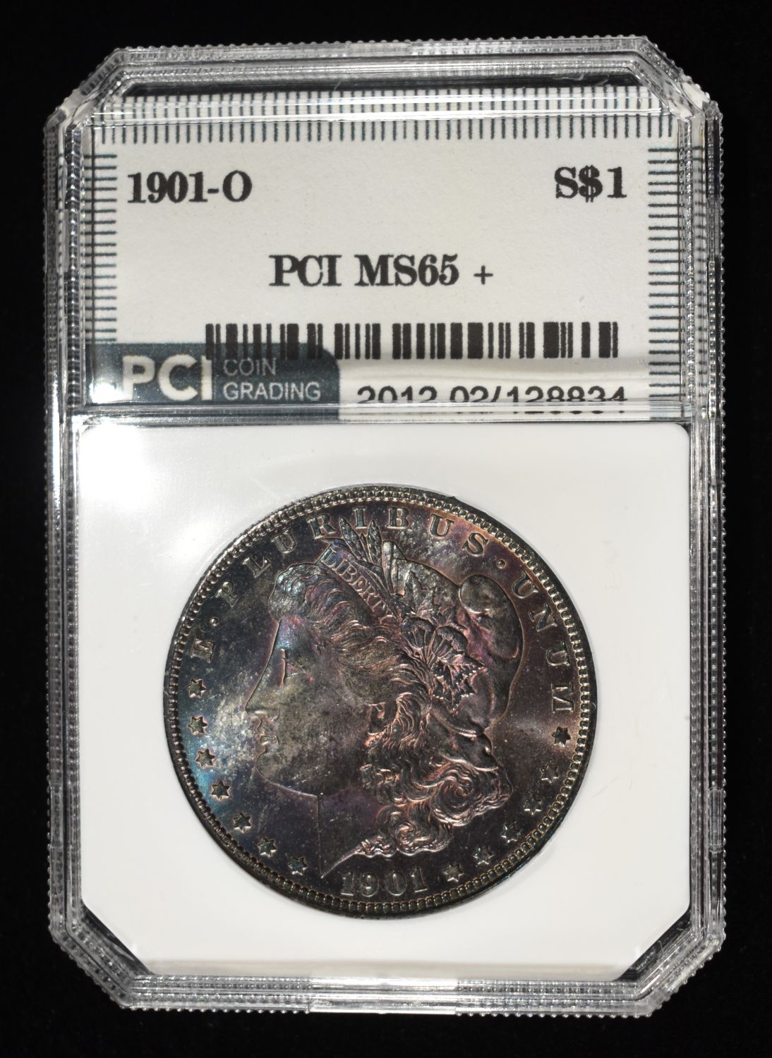 1901-O MORGAN DOLLAR PCI GEM BU