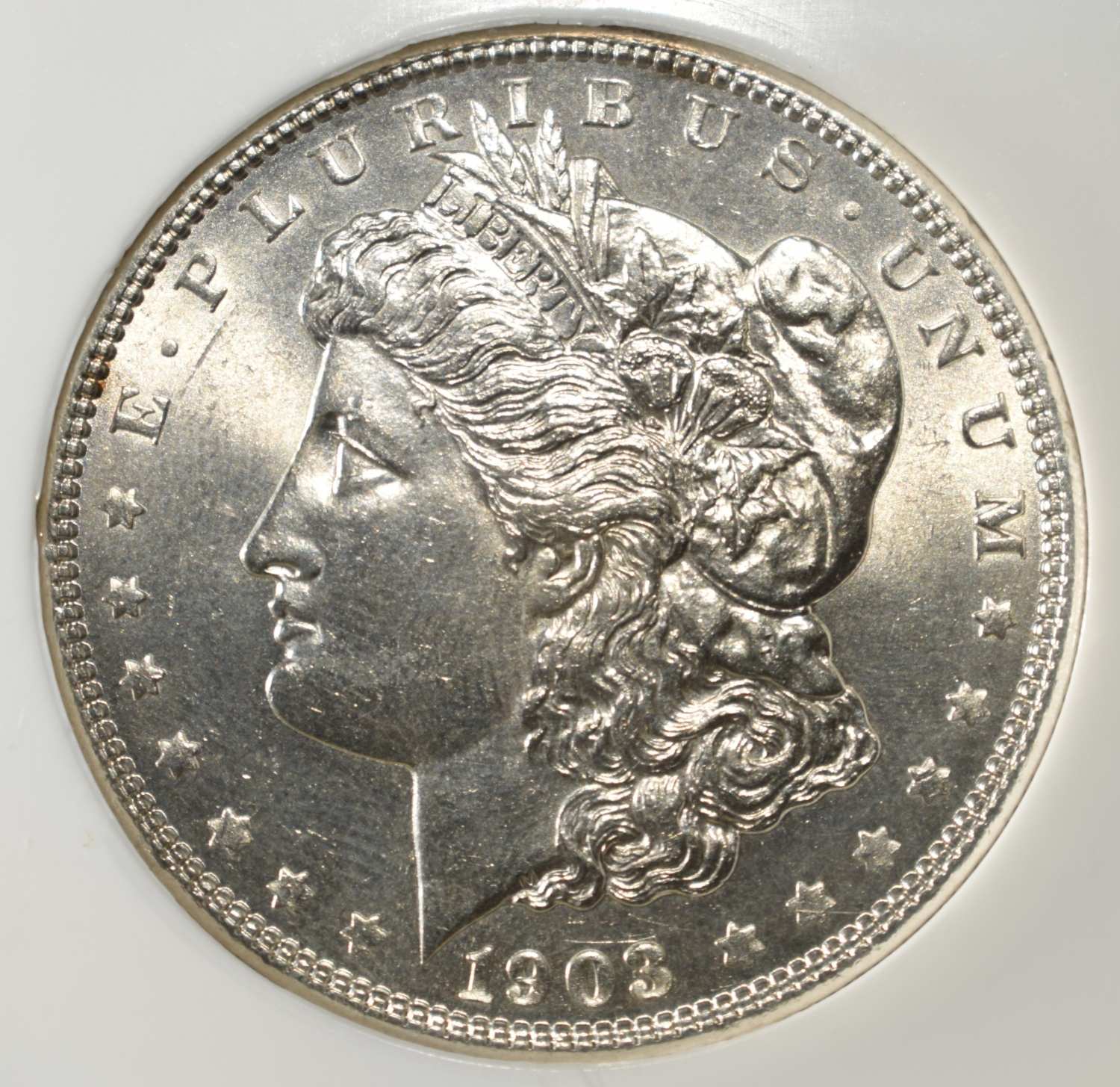 1903 MORGAN DOLLAR PCI SUPERB GEM BU