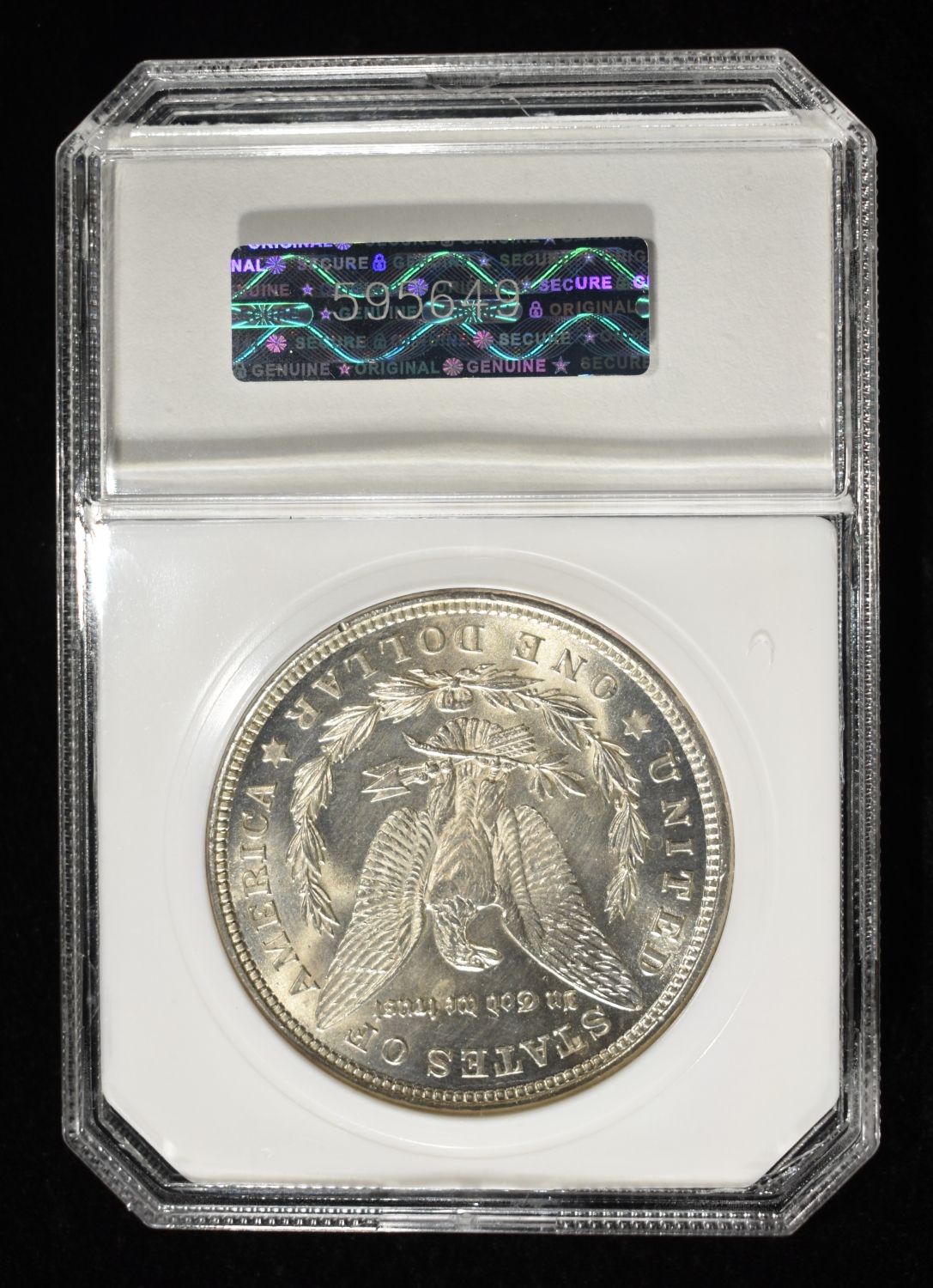 1921 MORGAN DOLLAR PCI SUPERB GEM BU