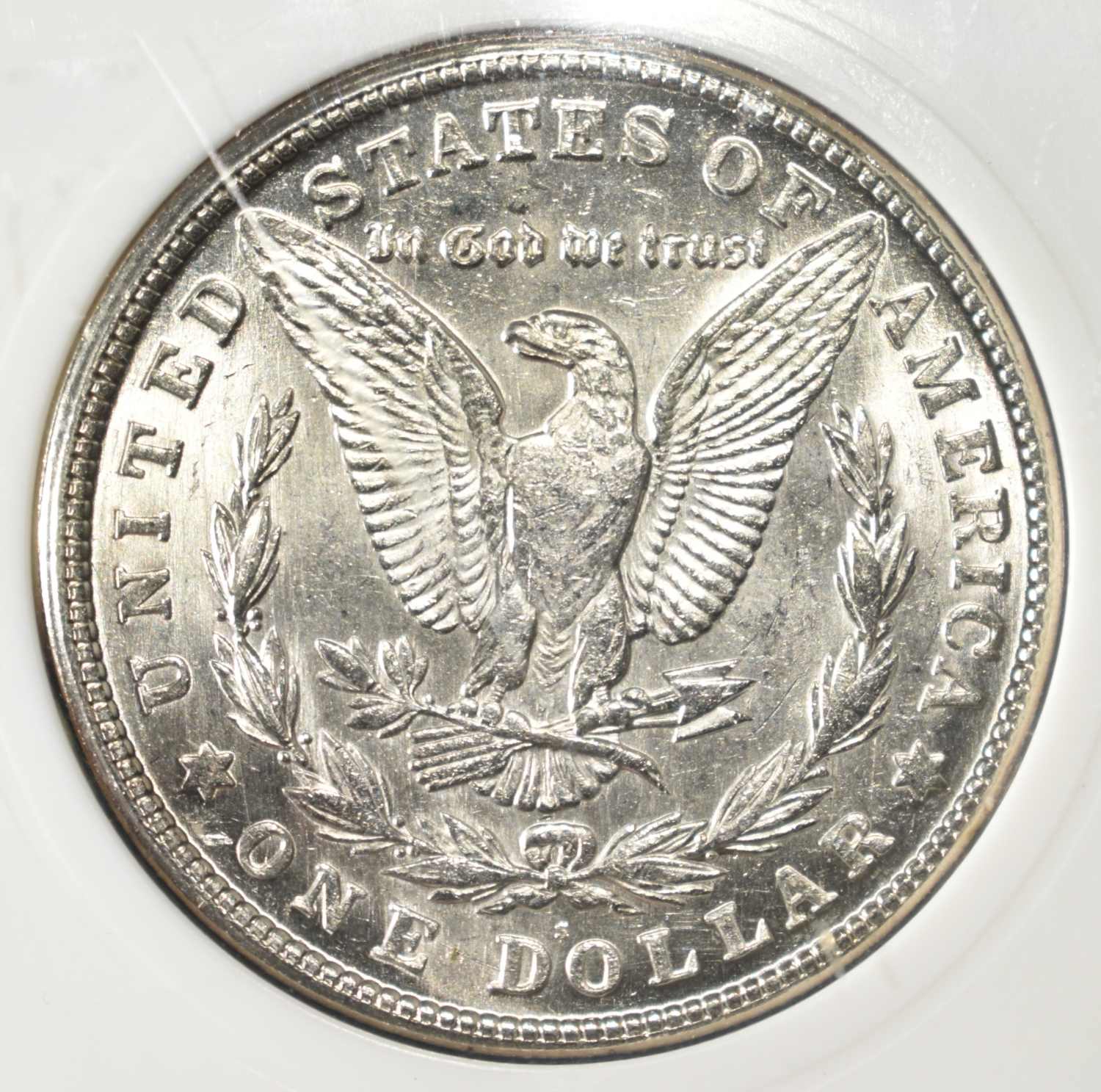 1921-S MORGAN DOLLAR PCI GEM BU