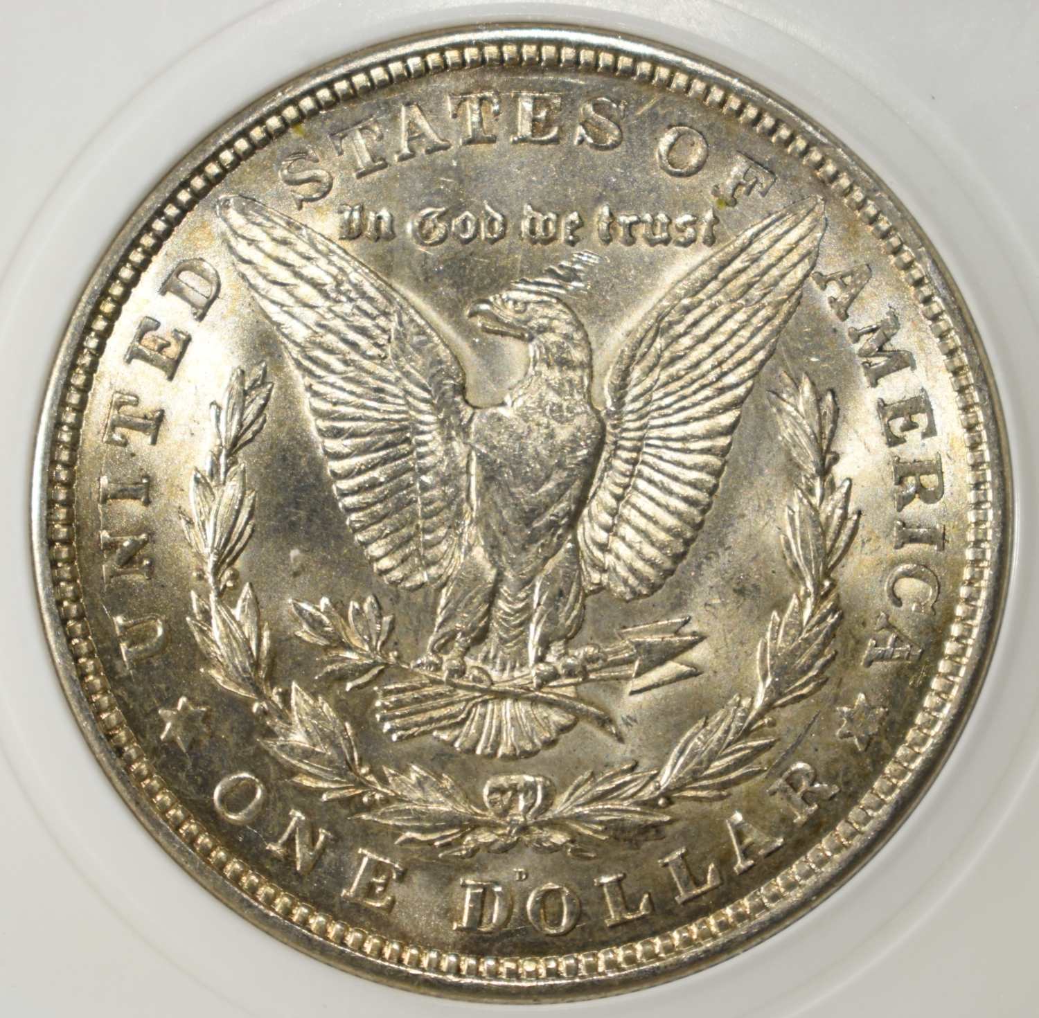 1921-D MORGAN DOLLAR PCI SUPERB GEM BU