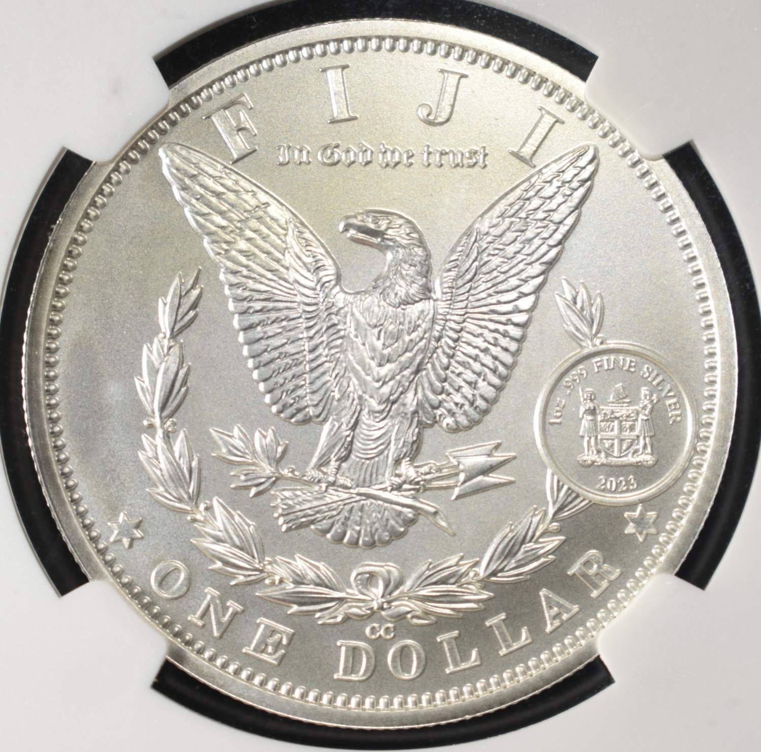 2023 FIJI MORGAN FDI "1890 CC" NGC MS 70