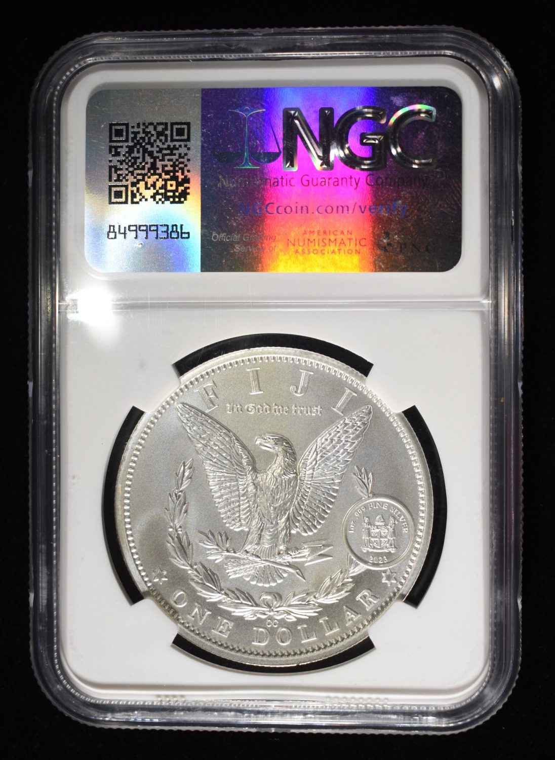 2023 FIJI MORGAN FDI "1890 CC" NGC MS 70