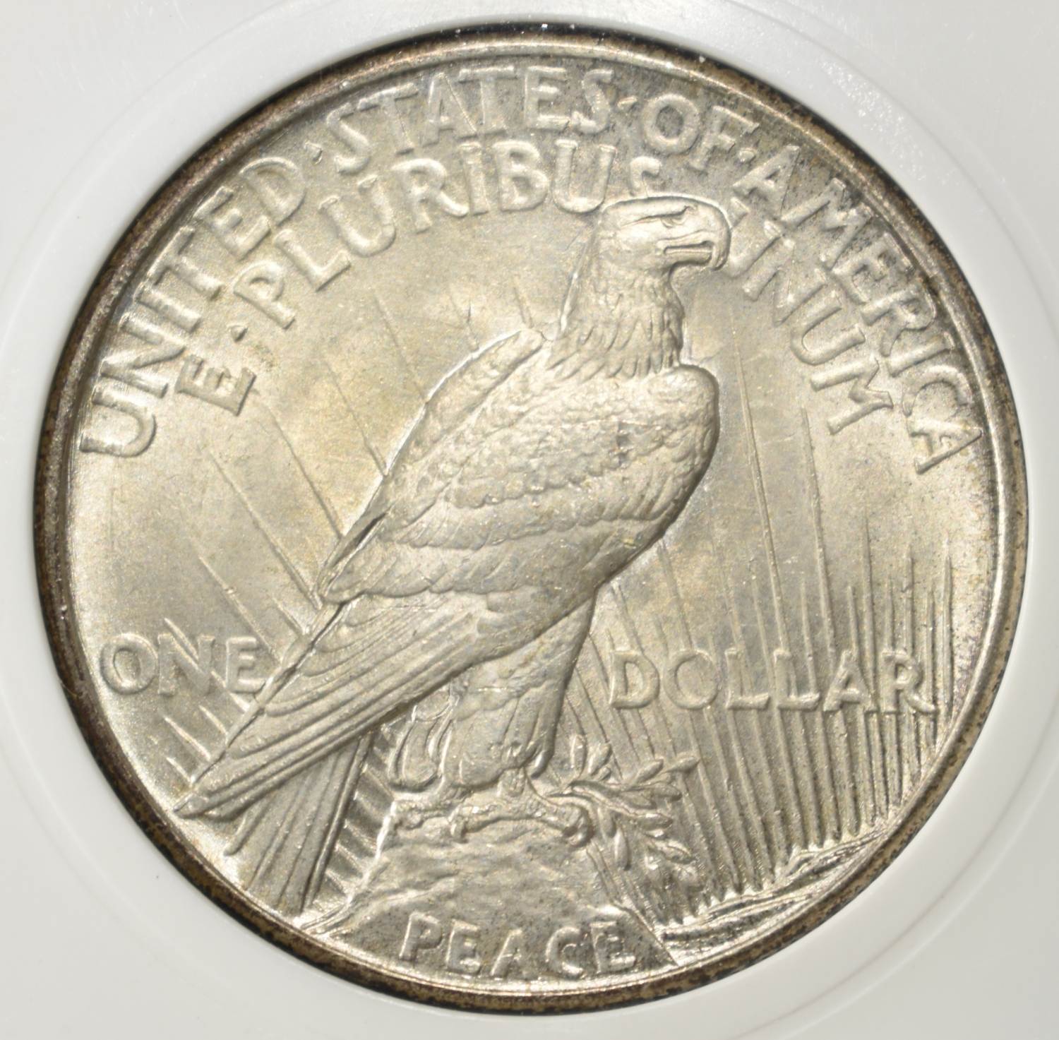 1921 PEACE DOLLAR PCI SUPERB GEM BU