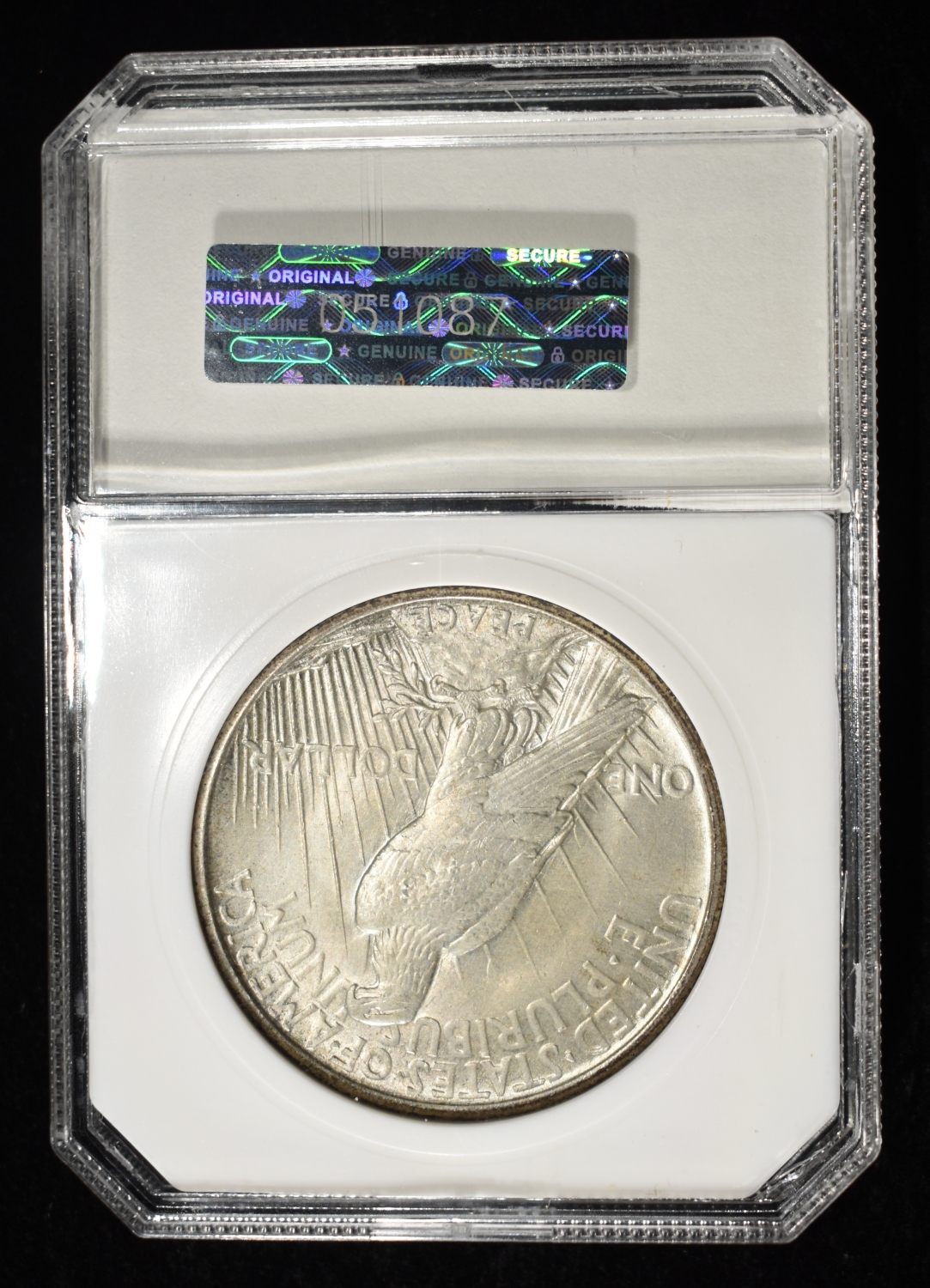 1921 PEACE DOLLAR PCI SUPERB GEM BU