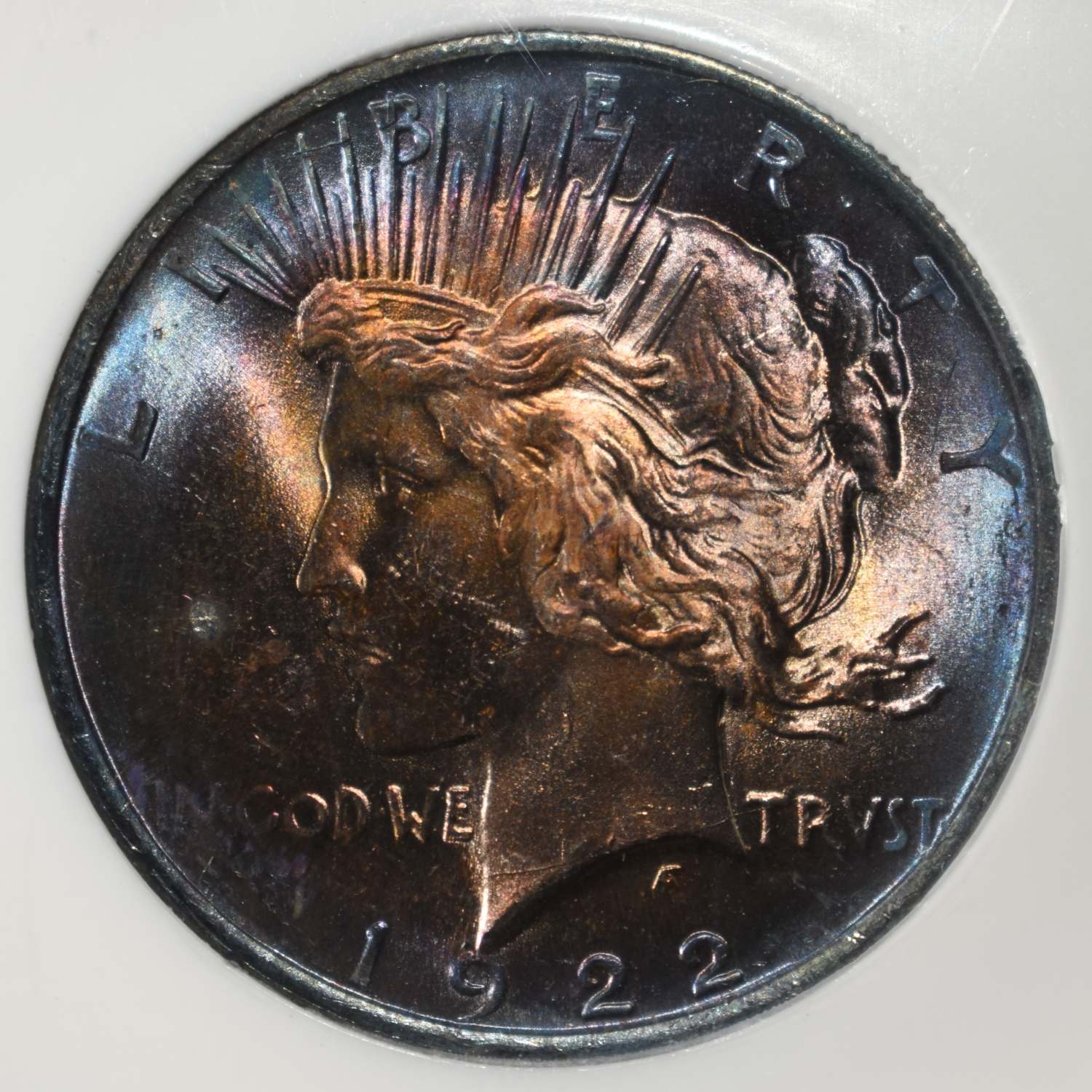 1922 PEACE DOLLAR PCI SUPERB GEM BU