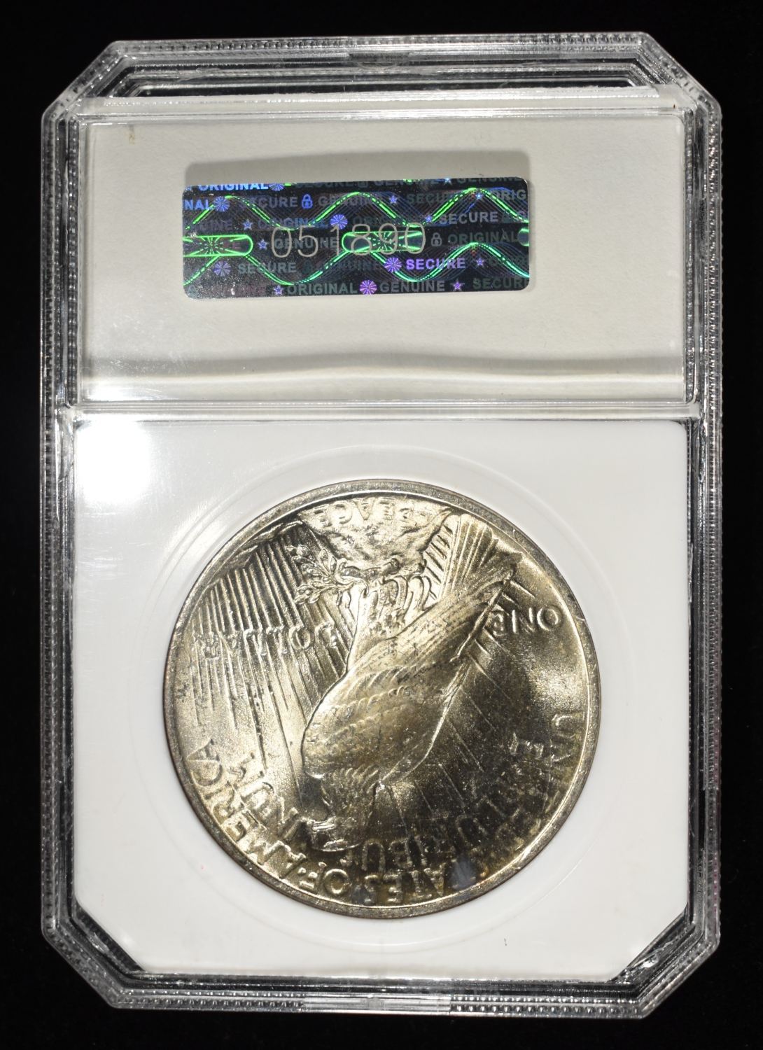 1922 PEACE DOLLAR PCI SUPERB GEM BU