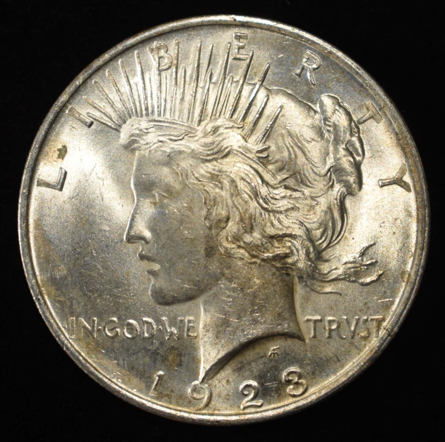 1923 PEACE DOLLAR CH BU