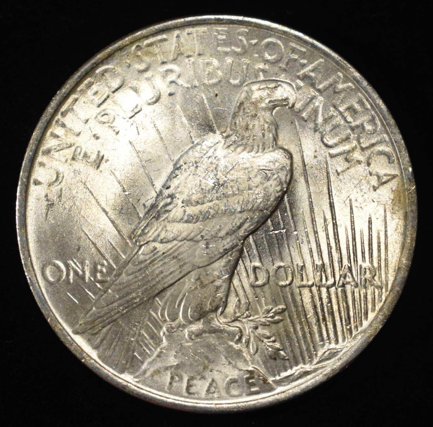 1923 PEACE DOLLAR CH BU