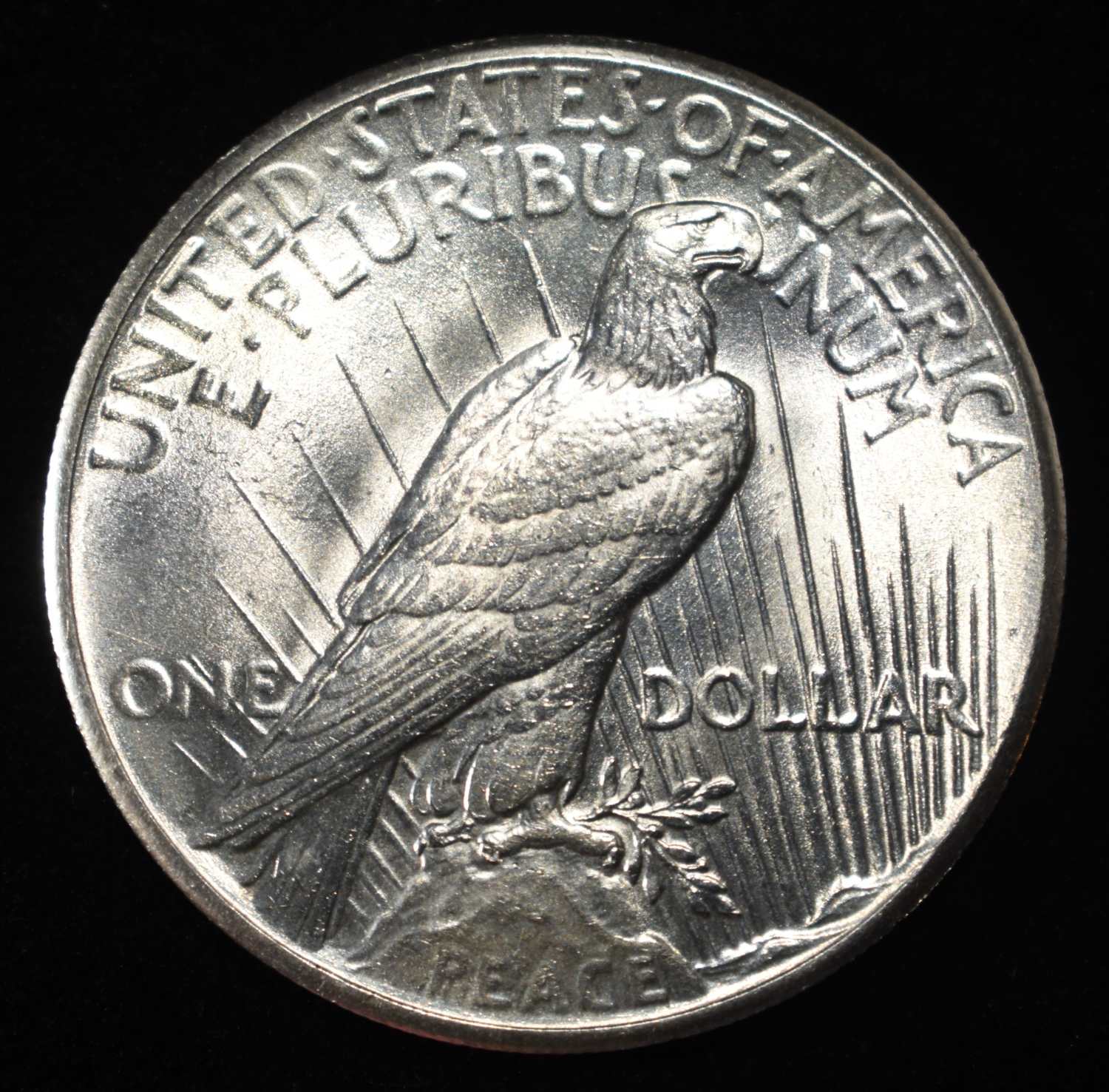 1928 PEACE DOLLAR CH BU NEAR GEM