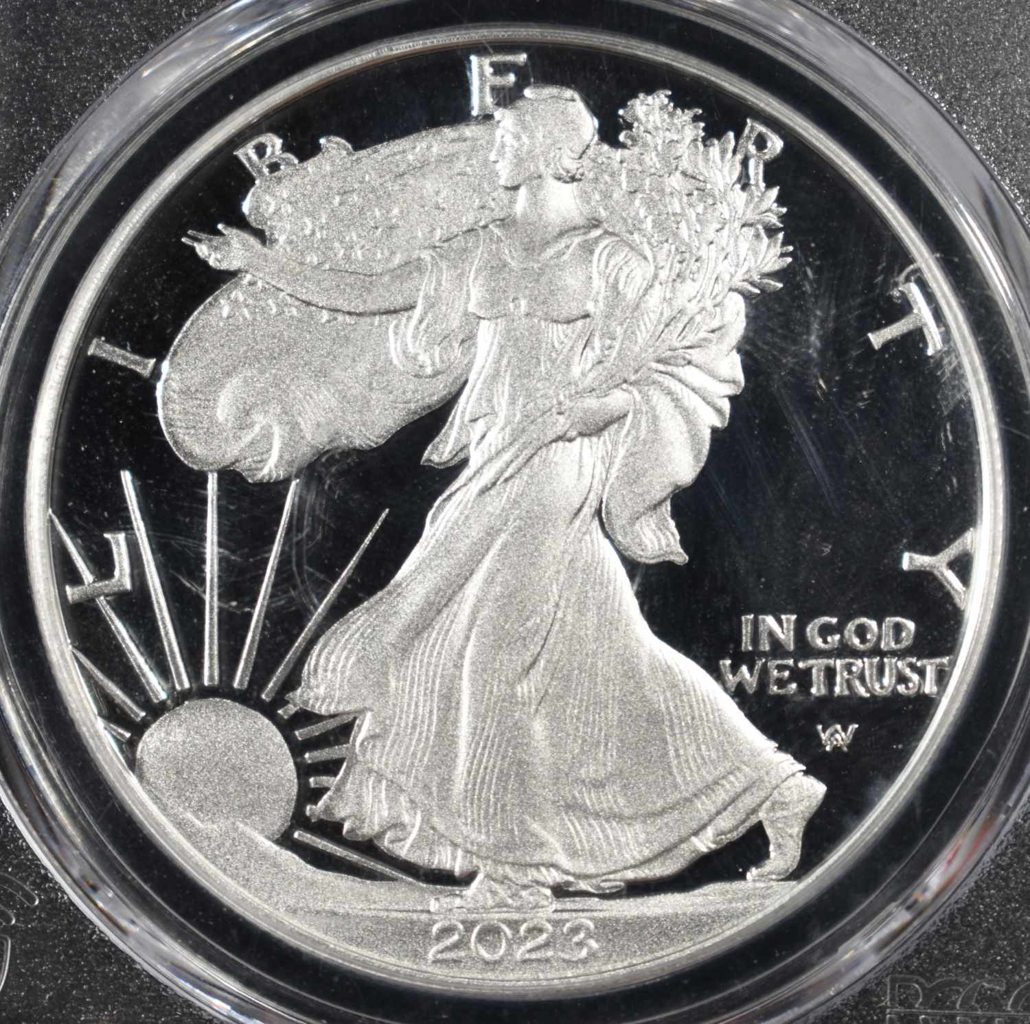 2023-W AMERICAN SILVER EAGLE PCGS PR70 DCAM FDI