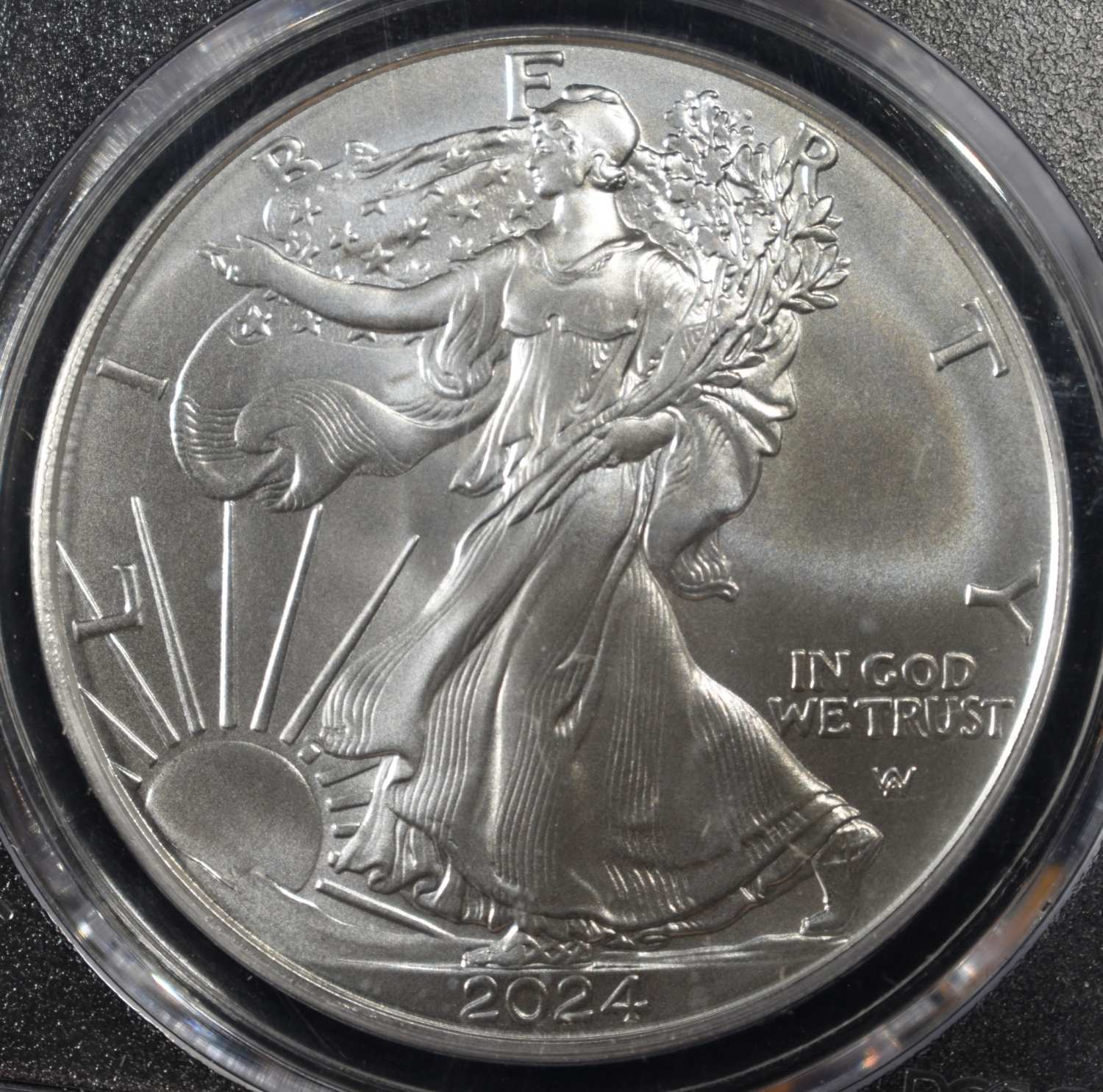 2024 AMERICAN SILVER EAGLE PCGS MS70 FA