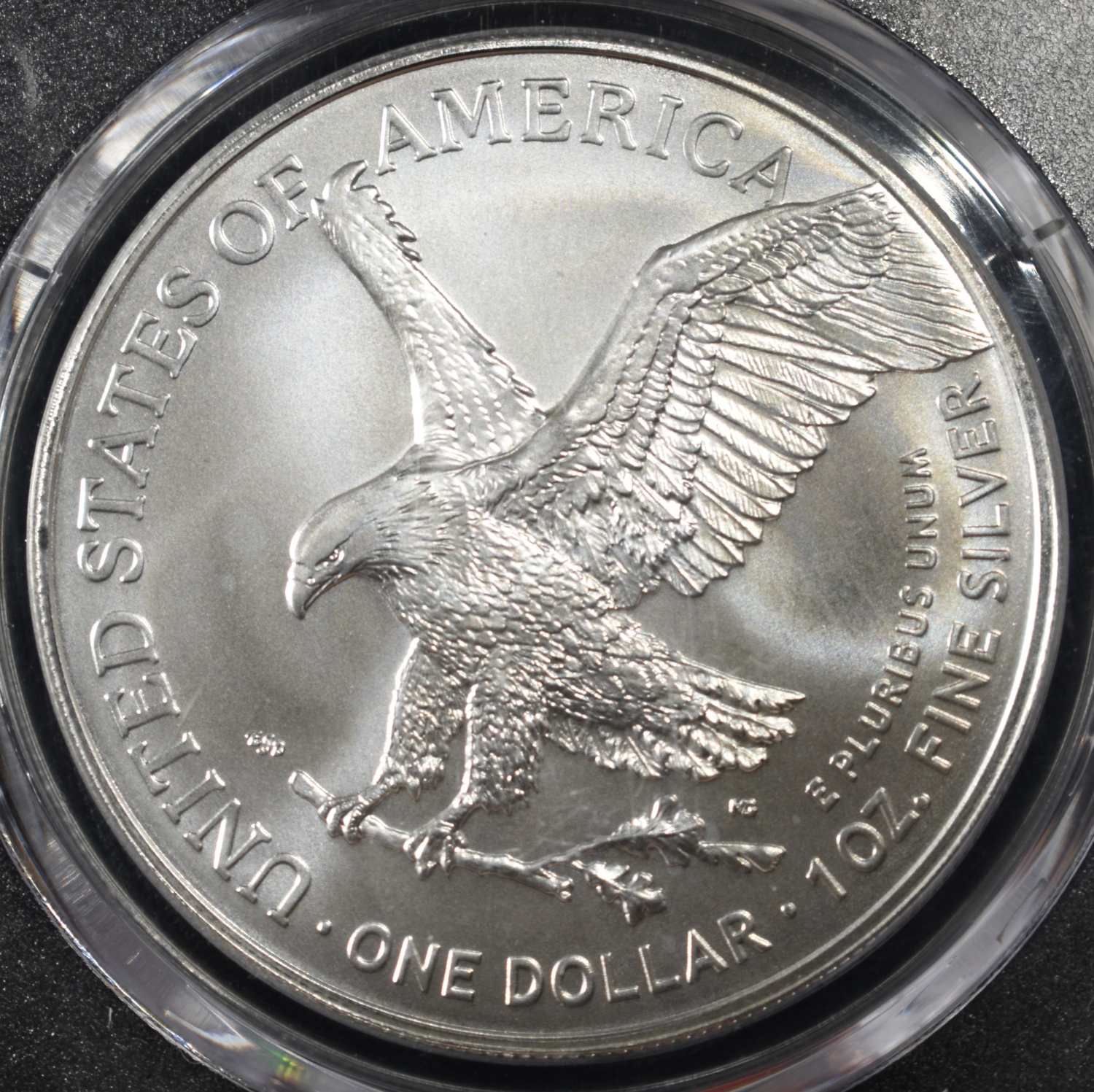 2024 AMERICAN SILVER EAGLE PCGS MS70 FA