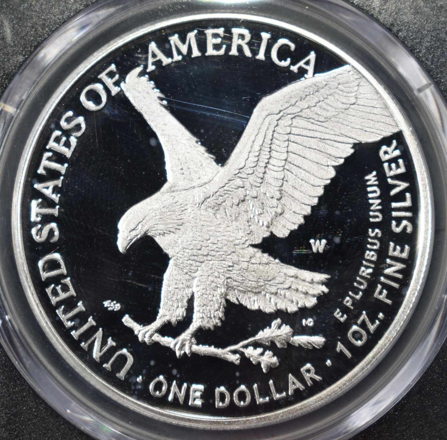 2025-W AMERICAN SILVER EAGLE PCGS PR70 DCAM