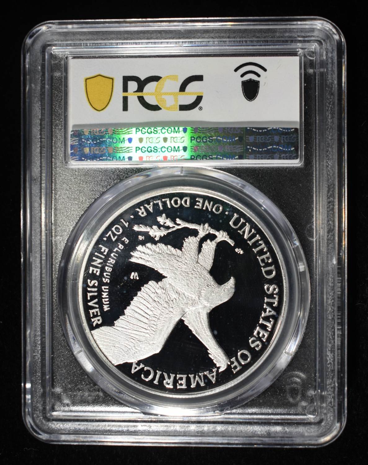2025-W AMERICAN SILVER EAGLE PCGS PR70 DCAM