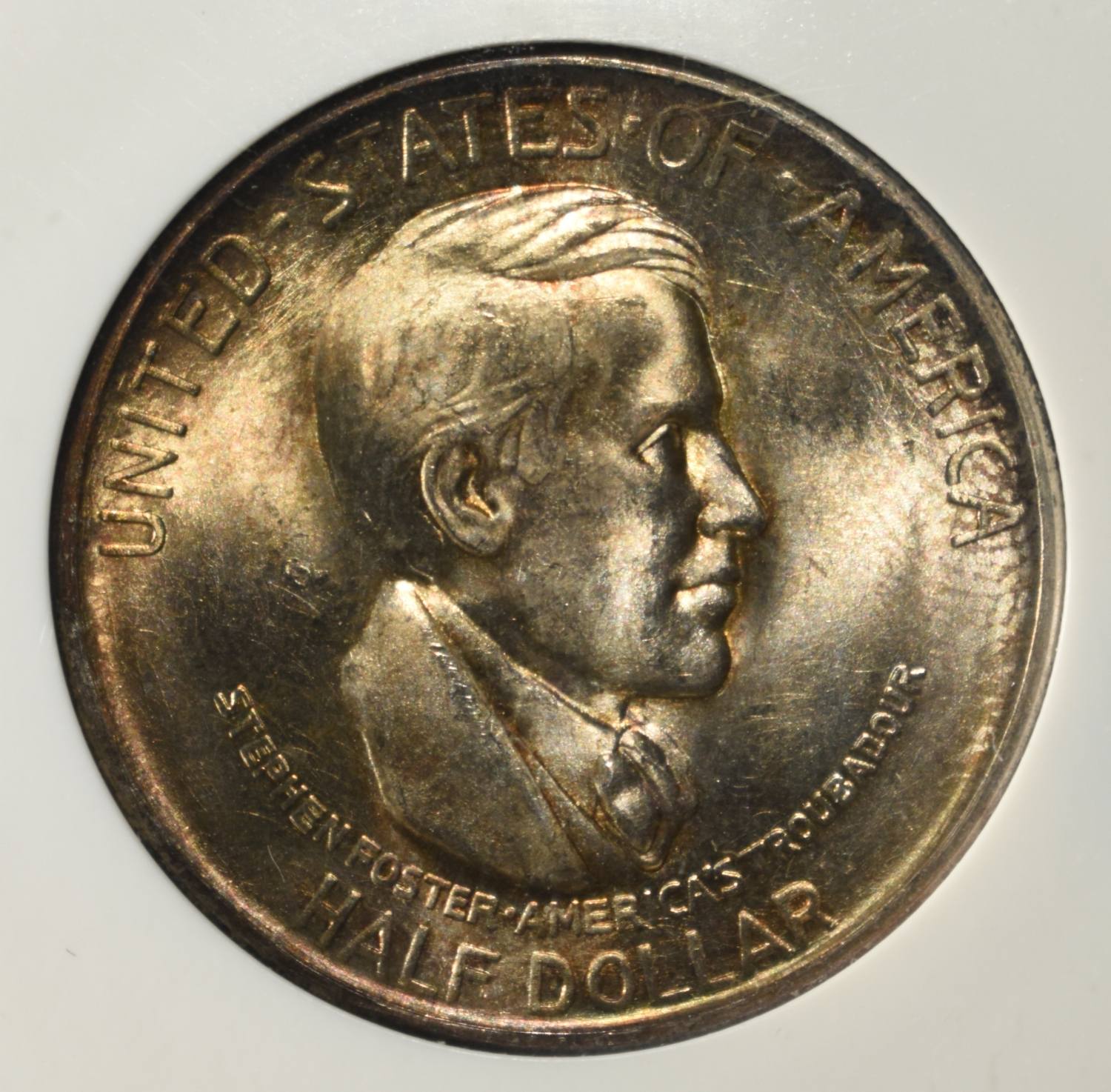 1936-D 50C COMMEM CINCINNATI PCI SUPERB GEM+ BU
