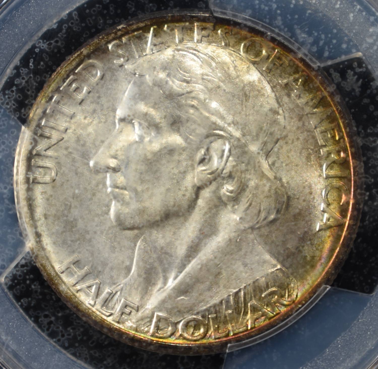1938-S 50C COMMEM BOONE PCGS MS68