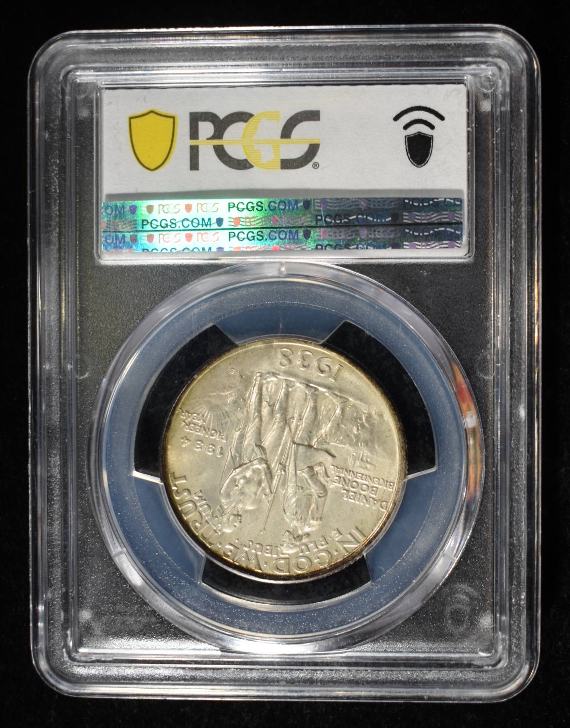 1938-S 50C COMMEM BOONE PCGS MS68