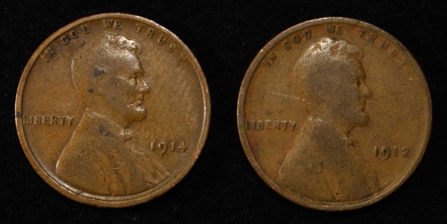 (108) WHEAT CENTS FROM THE TEENS
