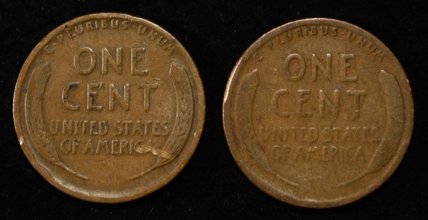 (108) WHEAT CENTS FROM THE TEENS