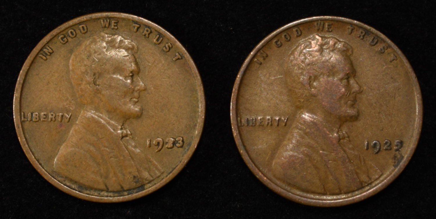 (90) WHEAT CENTS FROM THE 20'S