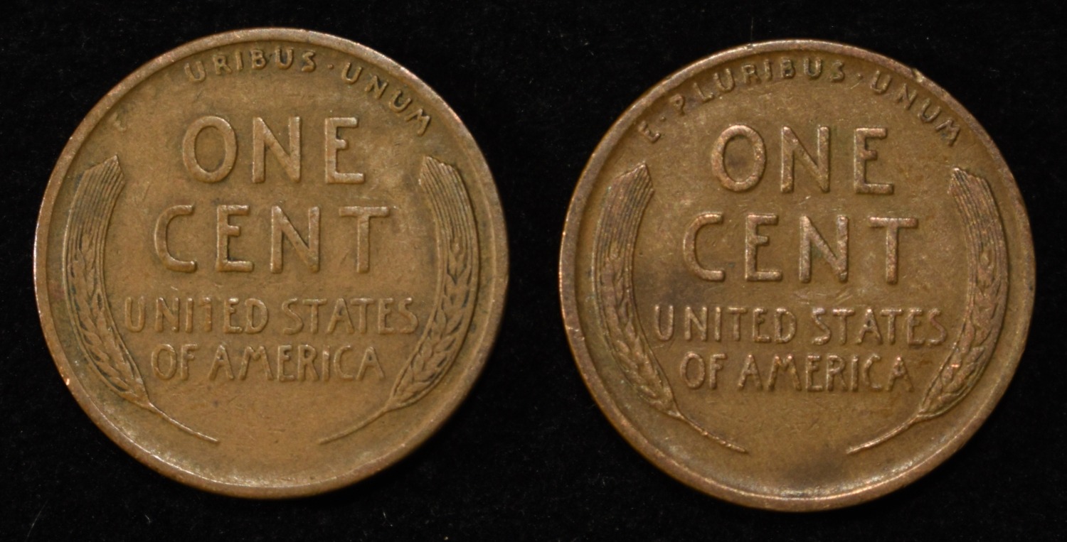 (90) WHEAT CENTS FROM THE 20'S