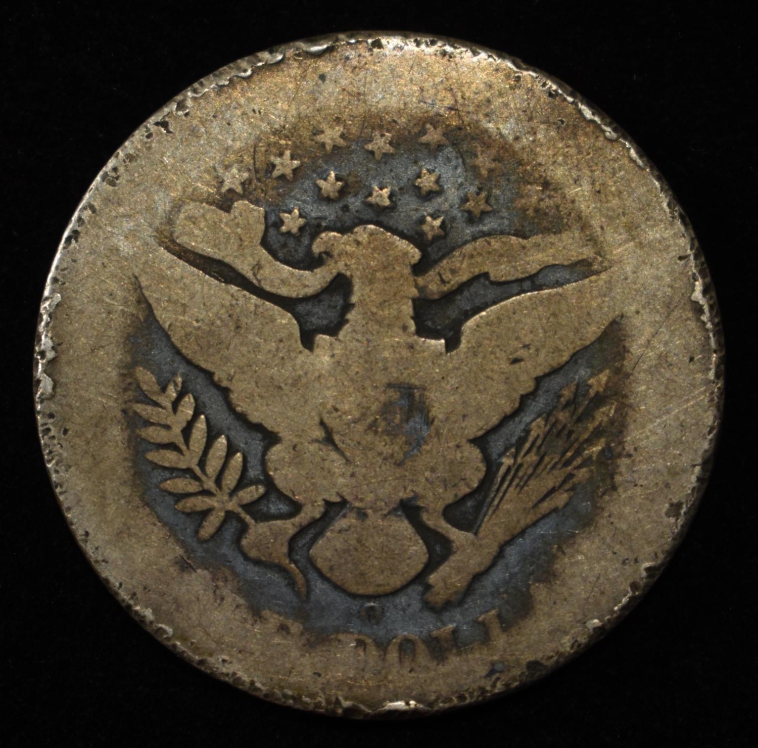 1892-O BARBER HALF DOLLAR AG