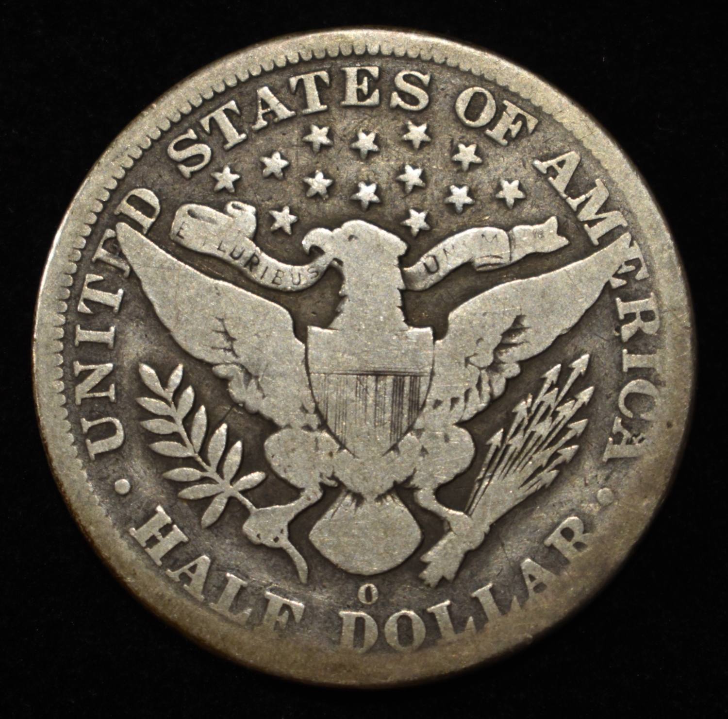 1895-O BARBER HALF DOLLAR G/VG