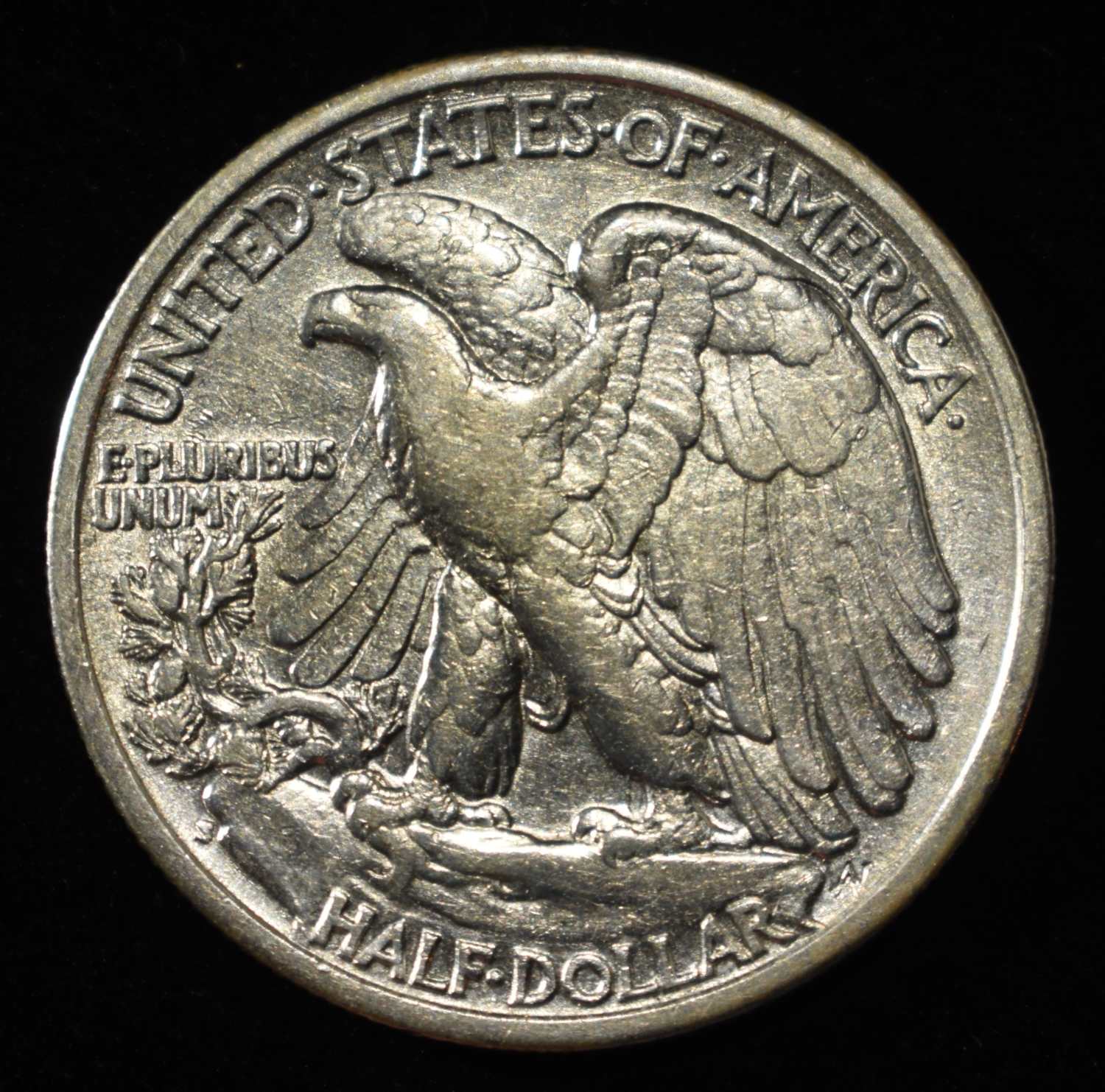 1936-S WALKING LIBERTY HALF DOLLAR AU