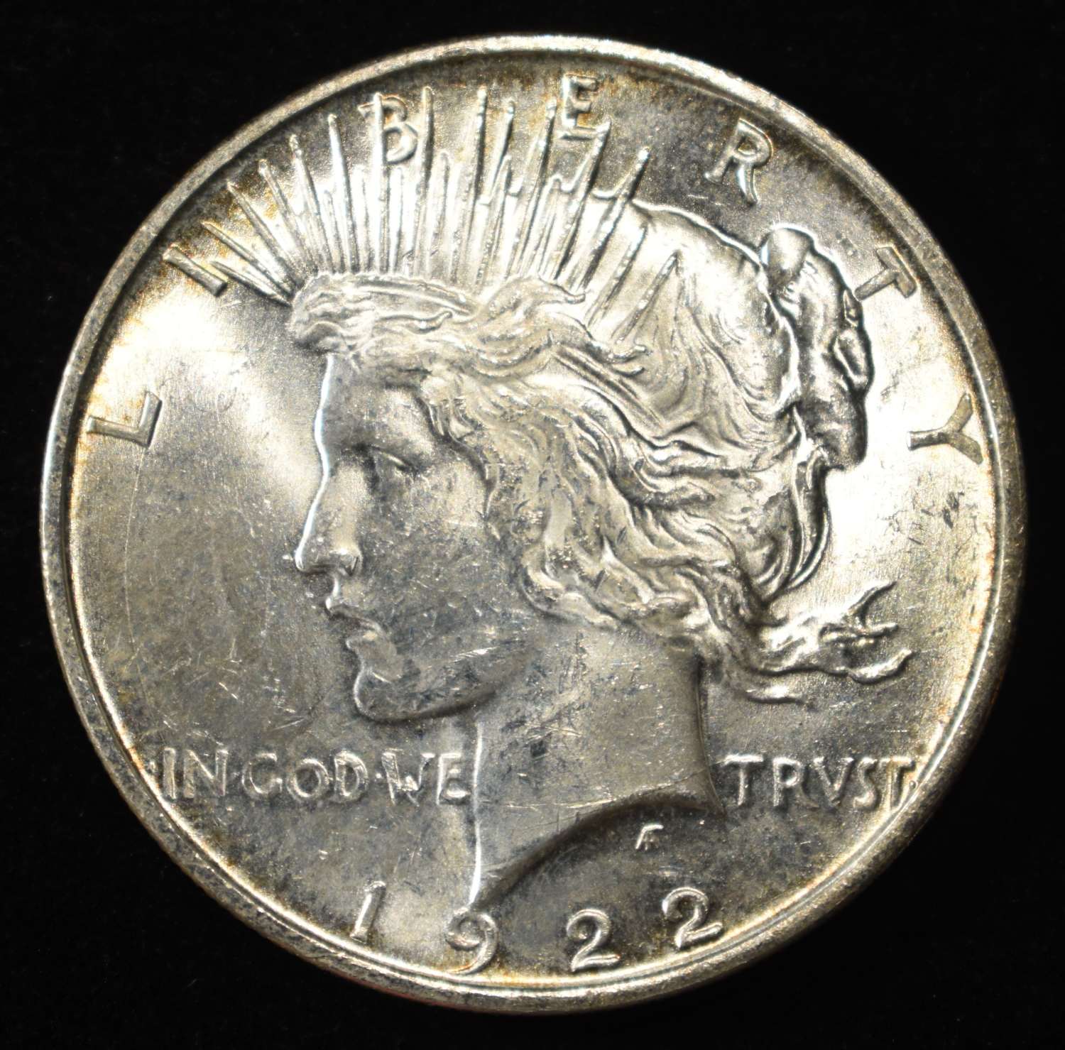 1922-D PEACE DOLLAR BU