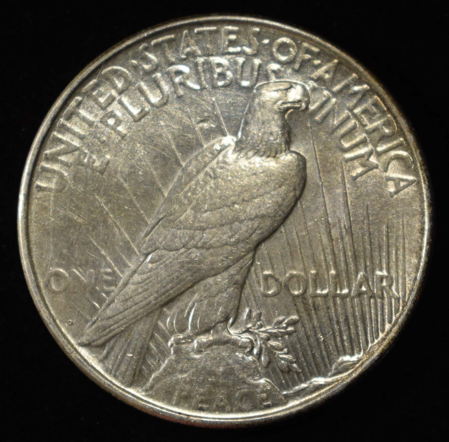 1923-D PEACE DOLLAR AU/BU