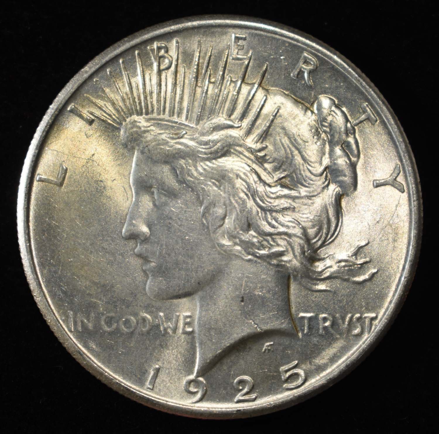 1925 PEACE DOLLAR BU