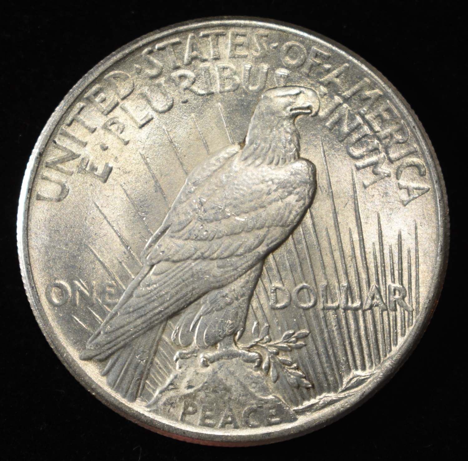 1925 PEACE DOLLAR BU