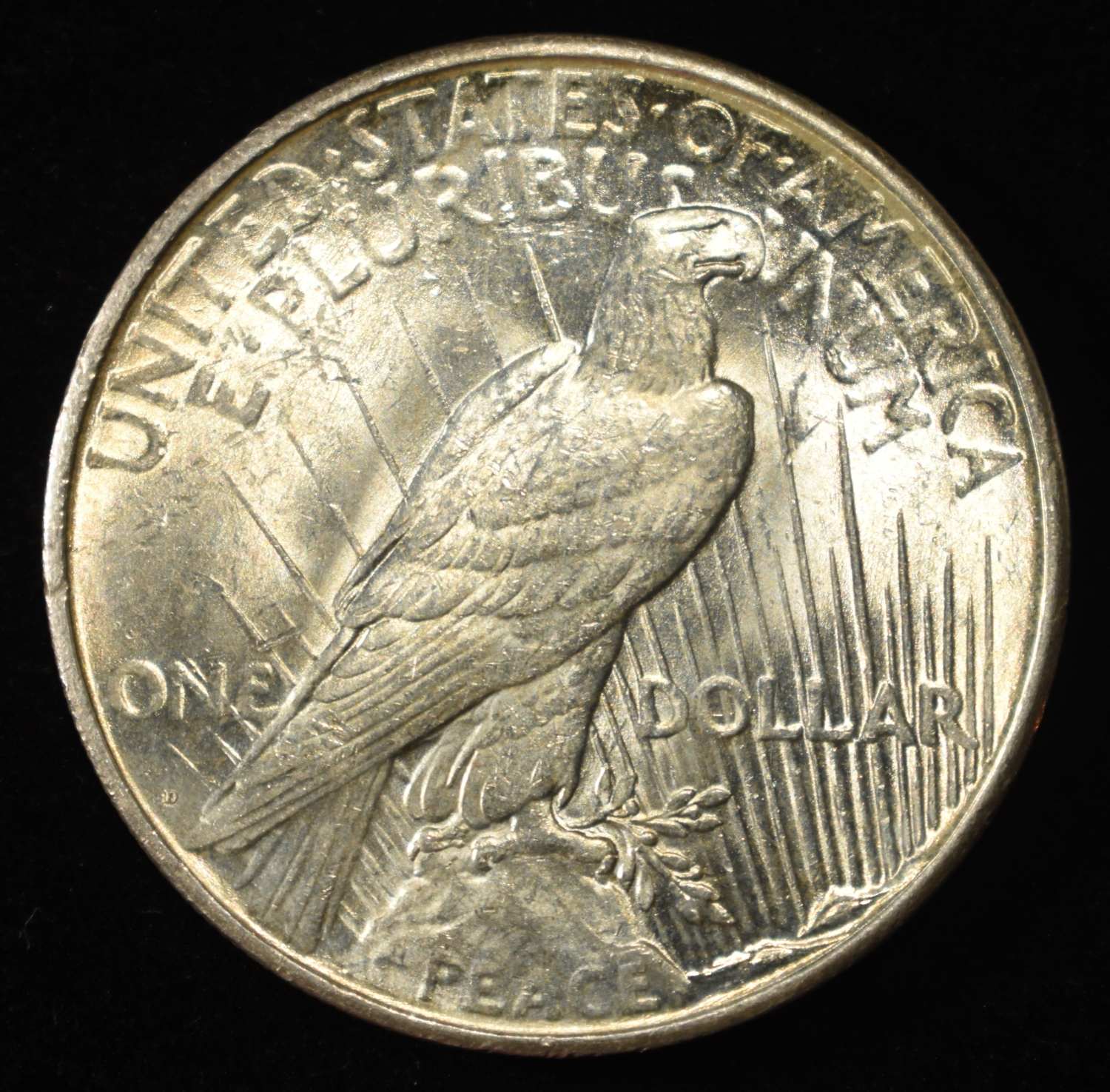 1934-D PEACE DOLLAR BU